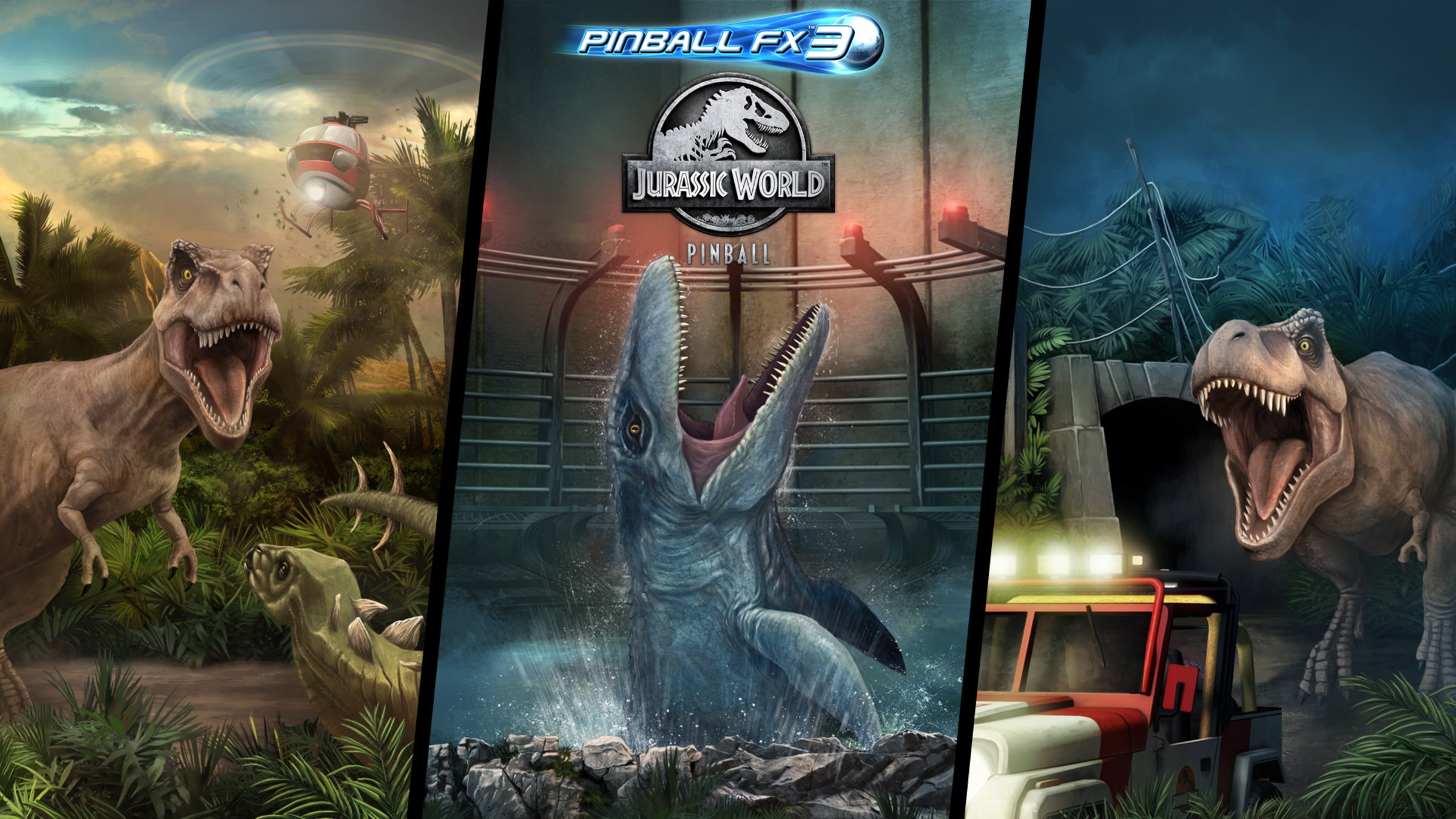 Pinball FX3 Jurassic World™ Pinball para Nintendo Switch Sitio