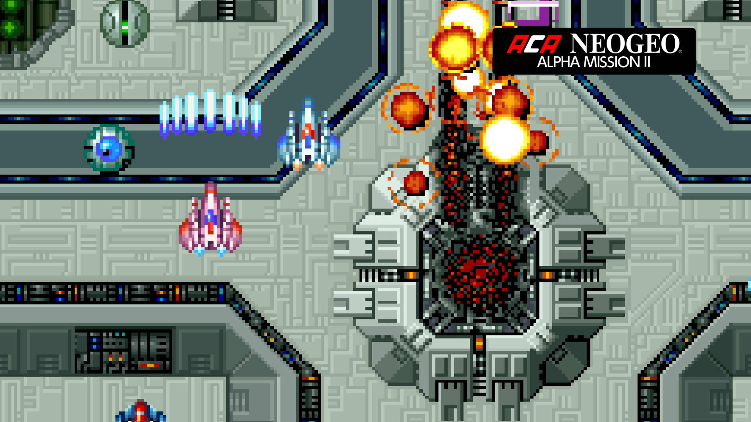 Neo Geo MVS Alpha Mission II EUR état correct - FR