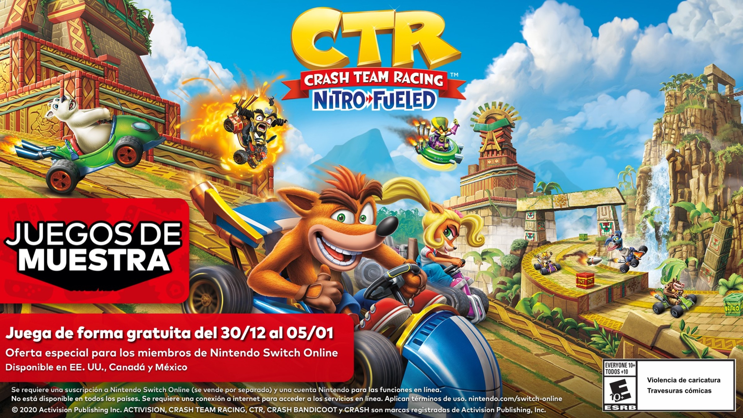 Crash™ Team Racing NitroFueled para Nintendo Switch Sitio oficial de