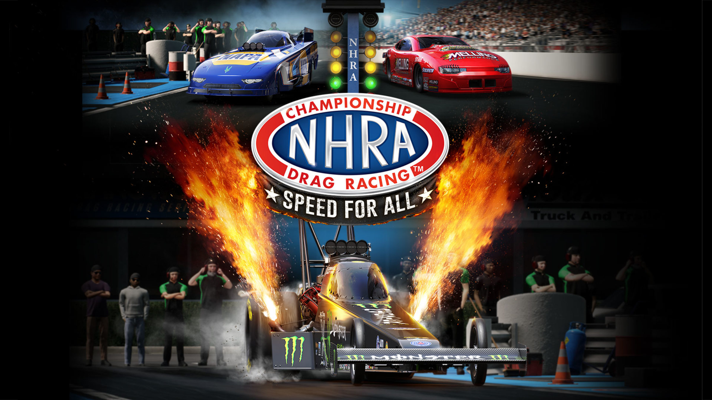 NHRA Championship Drag Racing Speed for All para Nintendo Switch