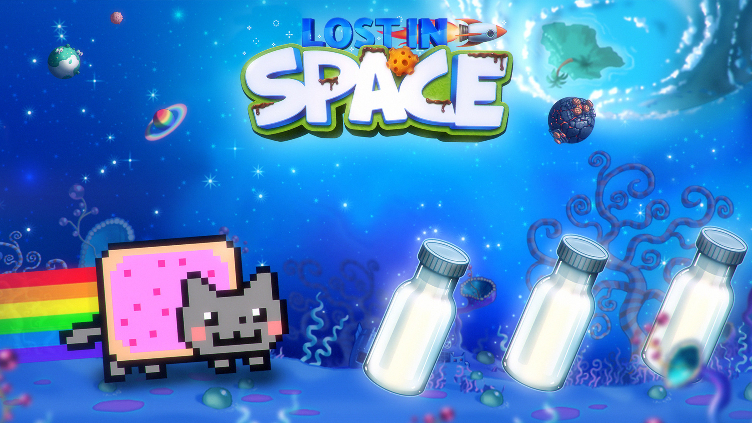 Nyan Cat Lost in Space para Nintendo Switch Sitio oficial de Nintendo