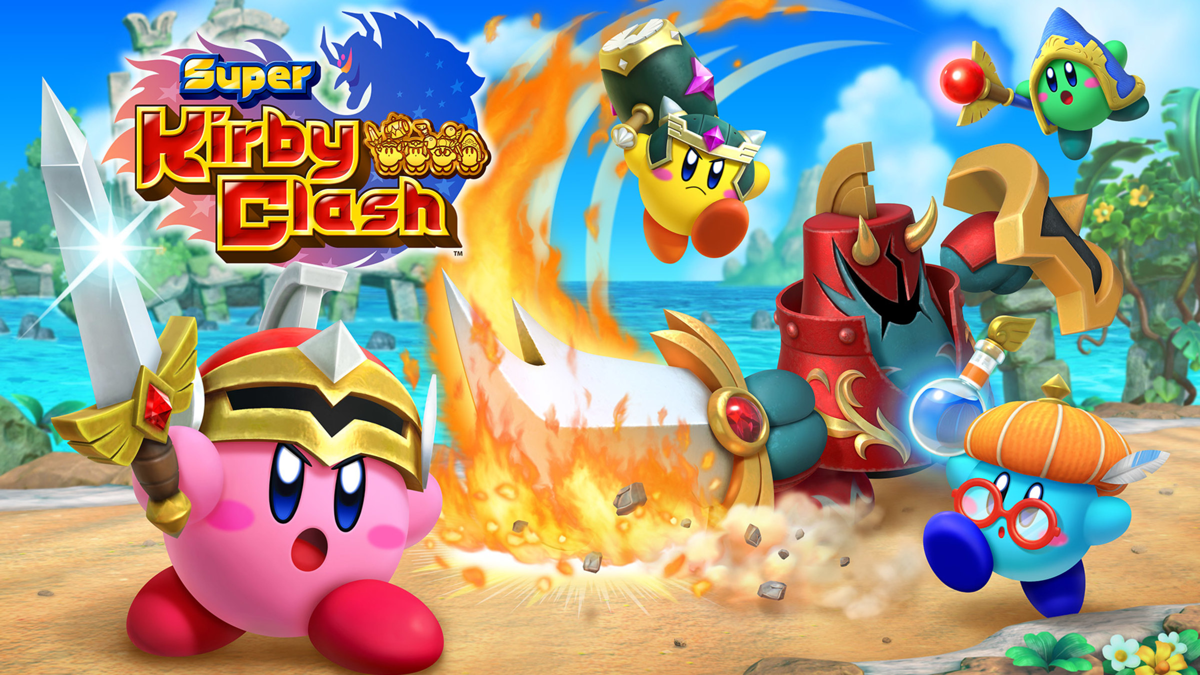 Maniobra caravana ojo Super Kirby Clash™ para Nintendo Switch - Sitio oficial de Nintendo