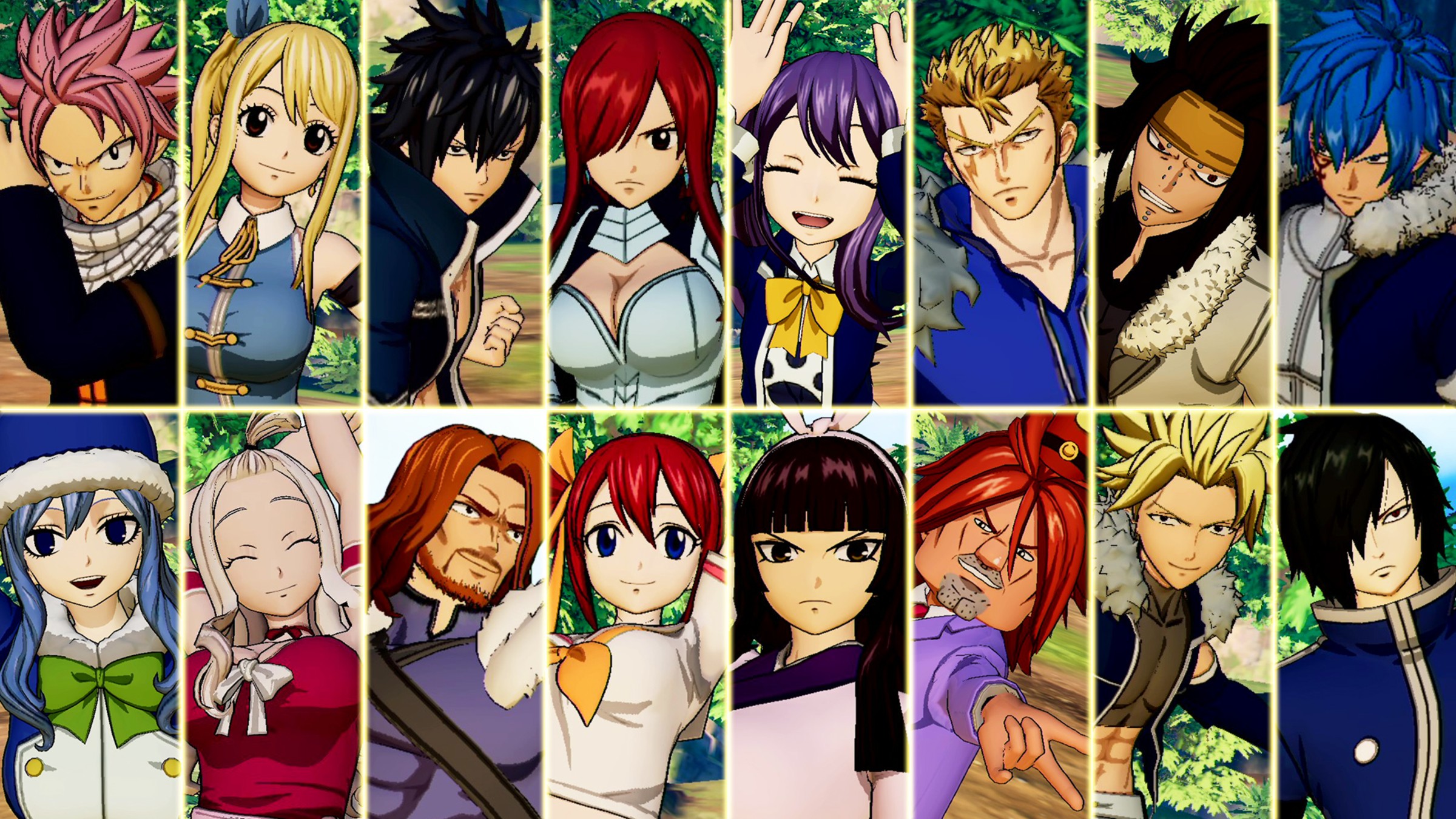 FAIRY TAIL: Ensemble de costumes pour 16 personnages jouables : Dernière  saison de l'anime