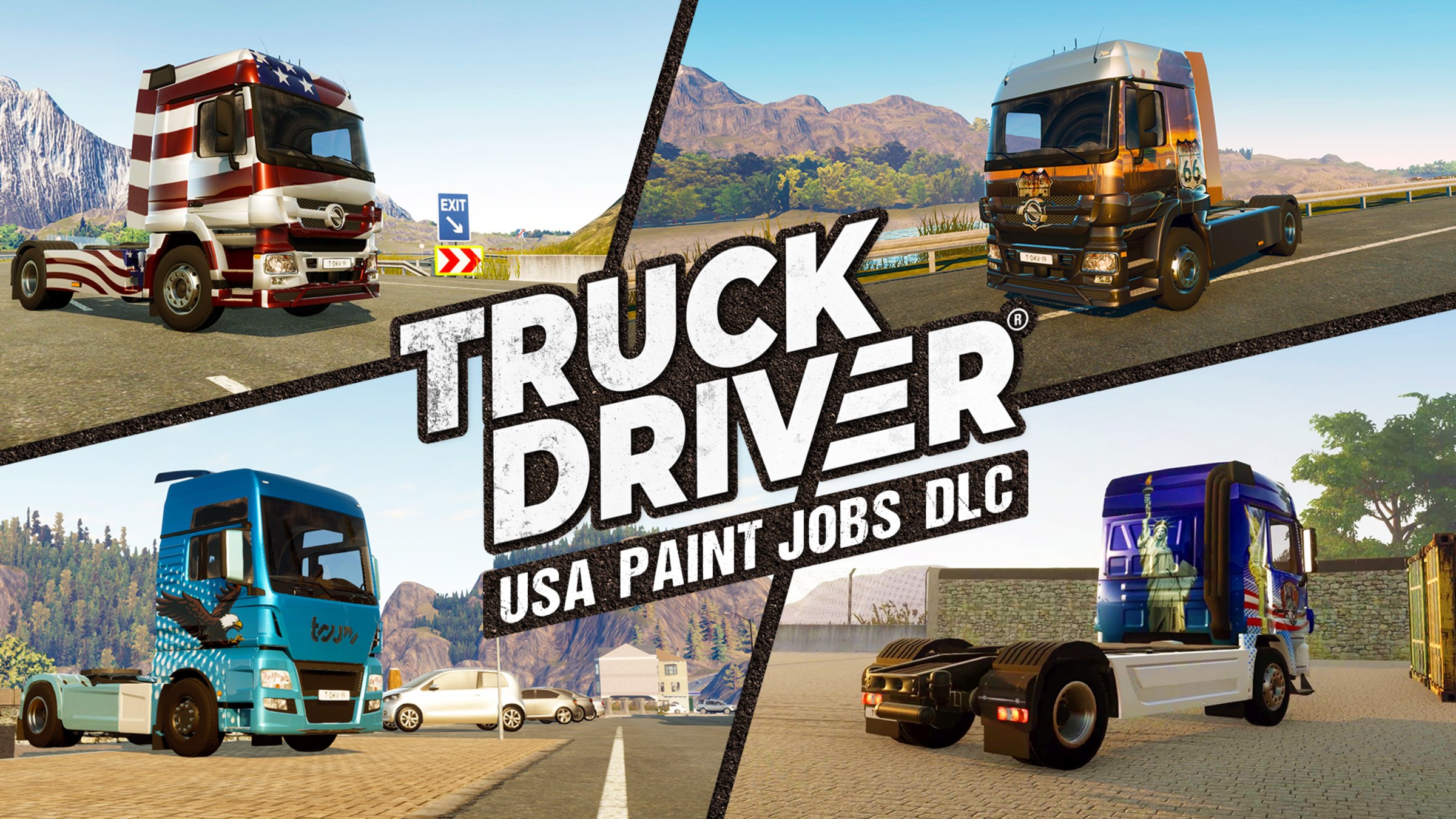 Truck Driver USA Paint Jobs DLC pour Nintendo Switch Site Officiel