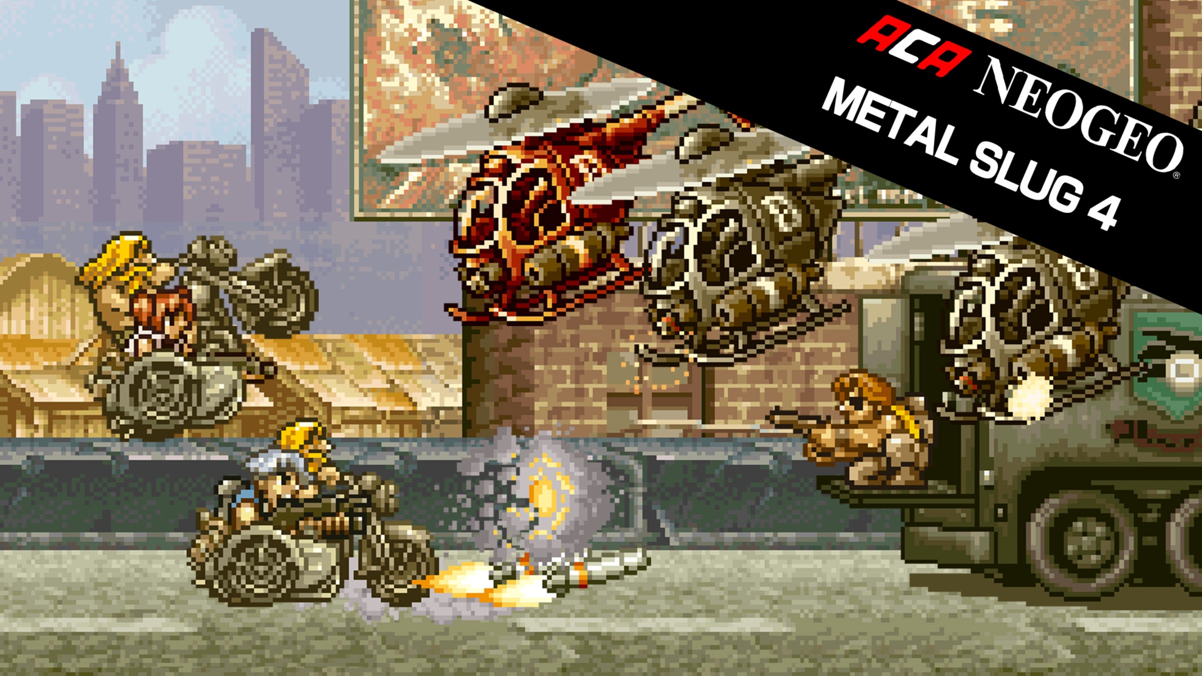 ACA NEOGEO METAL SLUG 4 pour Nintendo Switch Site Officiel Nintendo pour Canada
