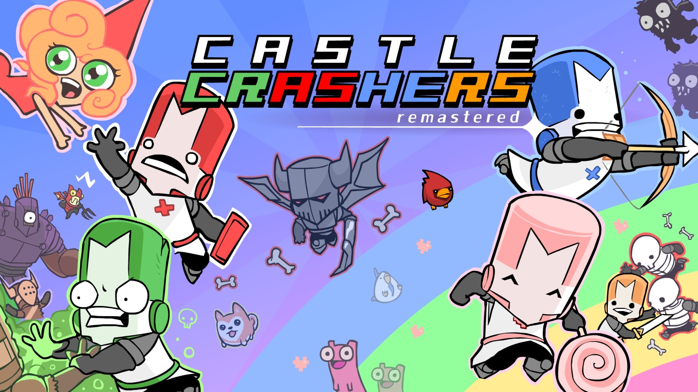 castle crashers купить ps4 диск