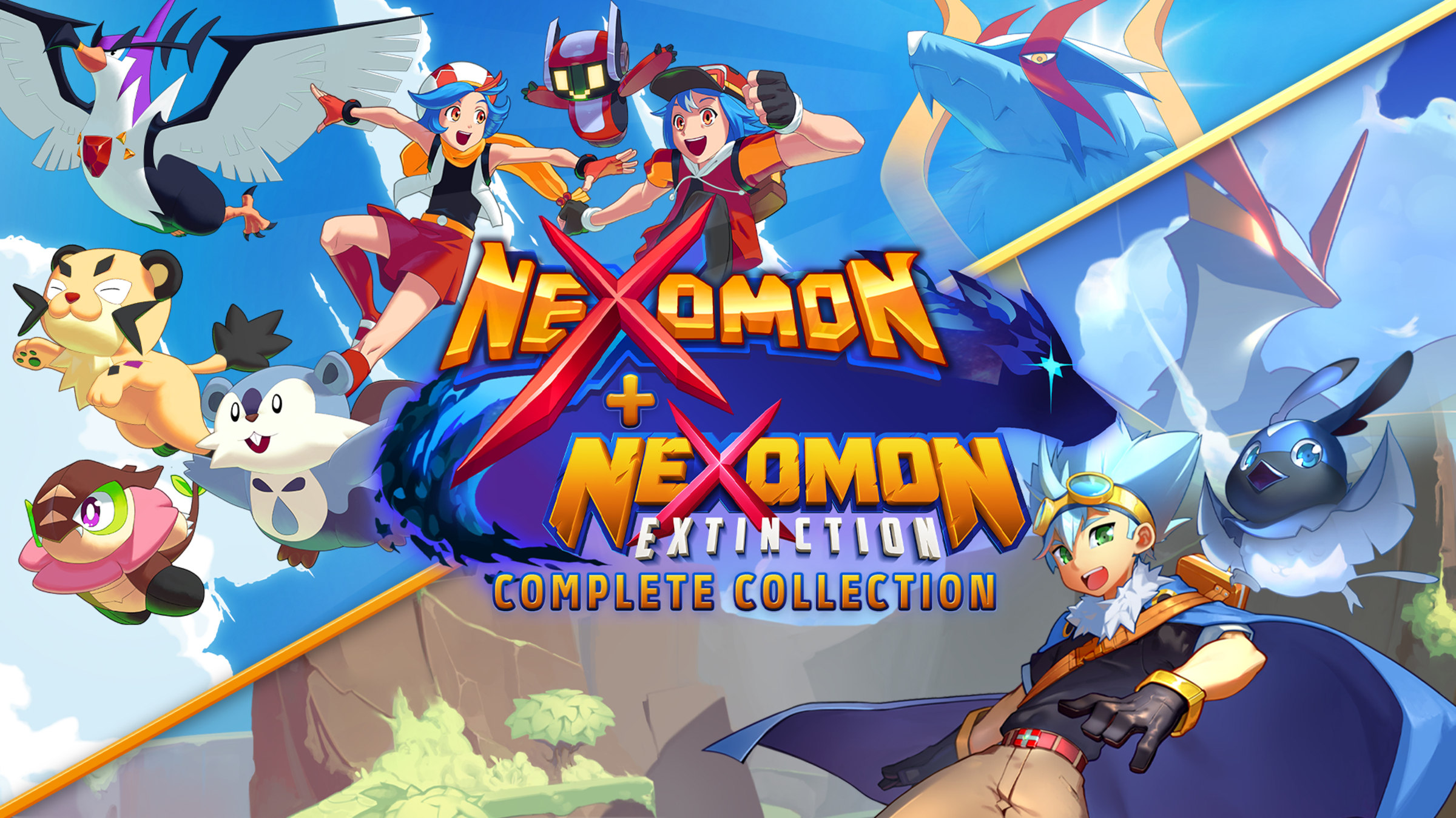 新品登場 Nexomon + para Collection Complete - Extinction Nexomon: Nintendo Switch