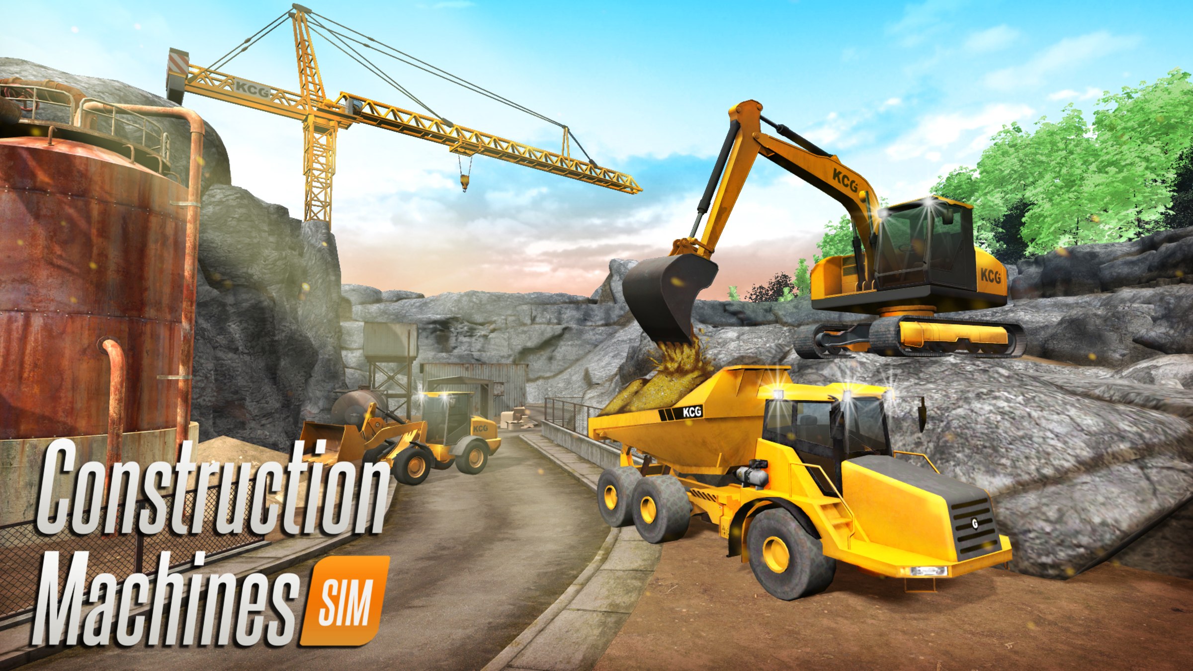 Construction Machines SIM: Bridges, buildings and constructor trucks simulator para Nintendo ...