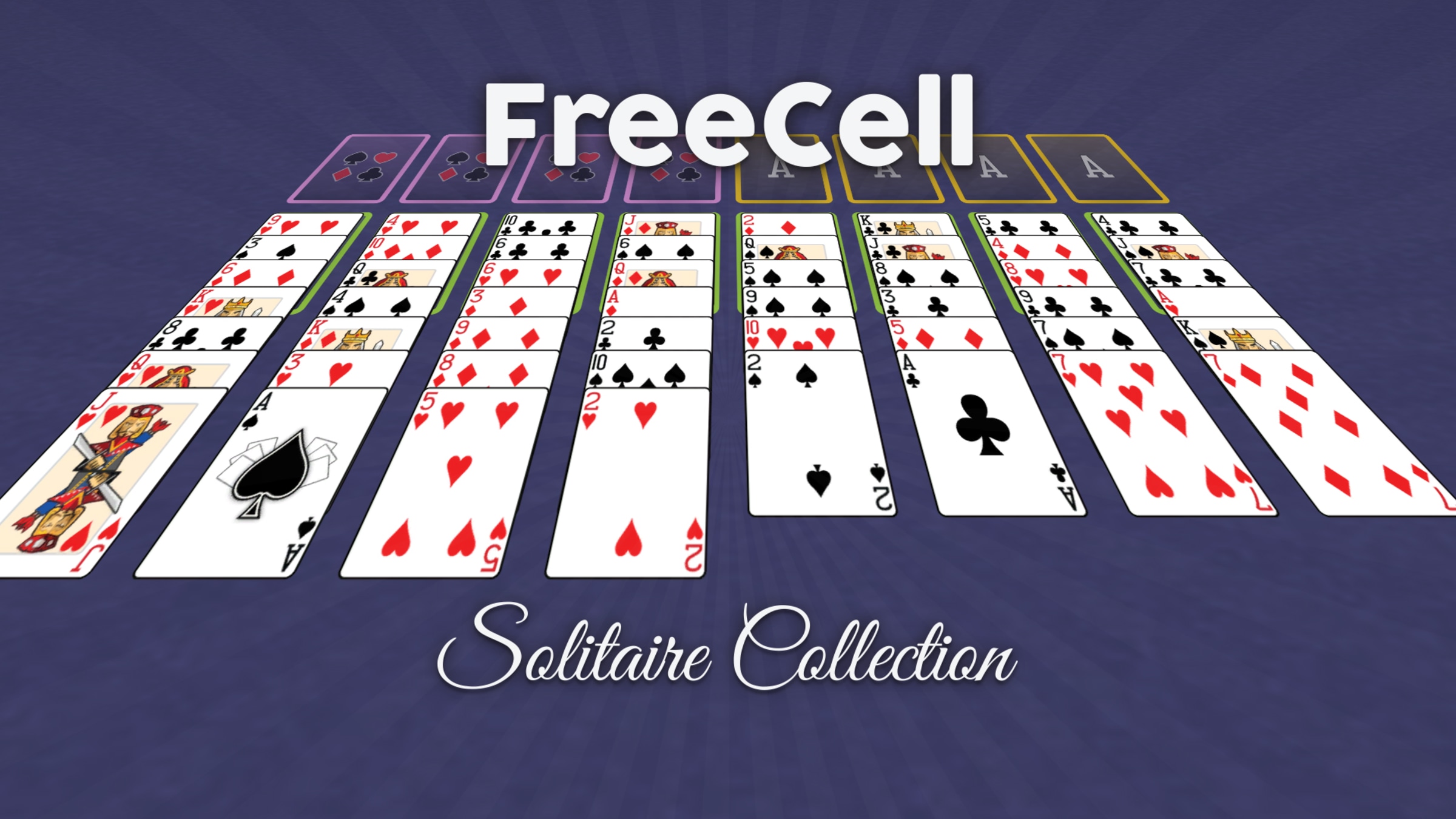 Free Cell Solitaire - Jogos de Raciocínio - 1001 Jogos