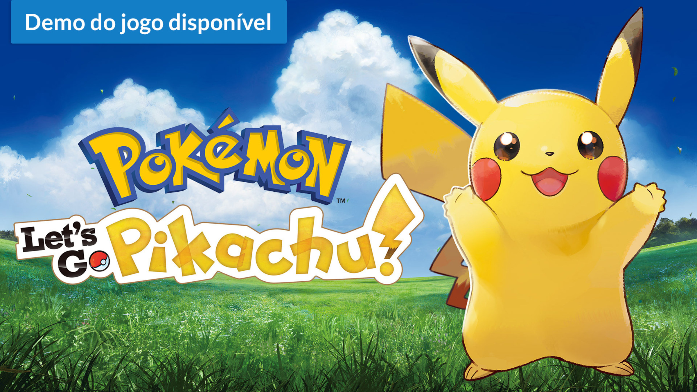 Jogo Pokémon Let's Go, Pikachu! Nintendo Nintendo Switch em Promoção é no  Bondfaro