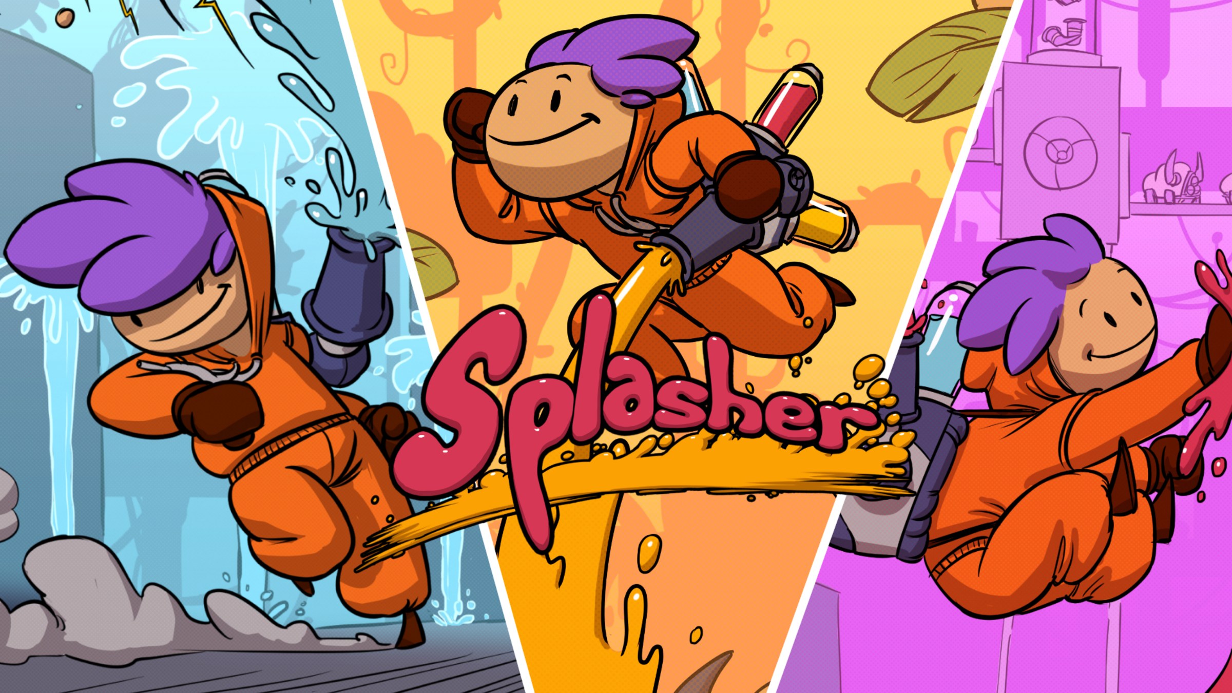 Switch/PS4/Steam「スプラッシャー」レビュー！飛び散るのは血と