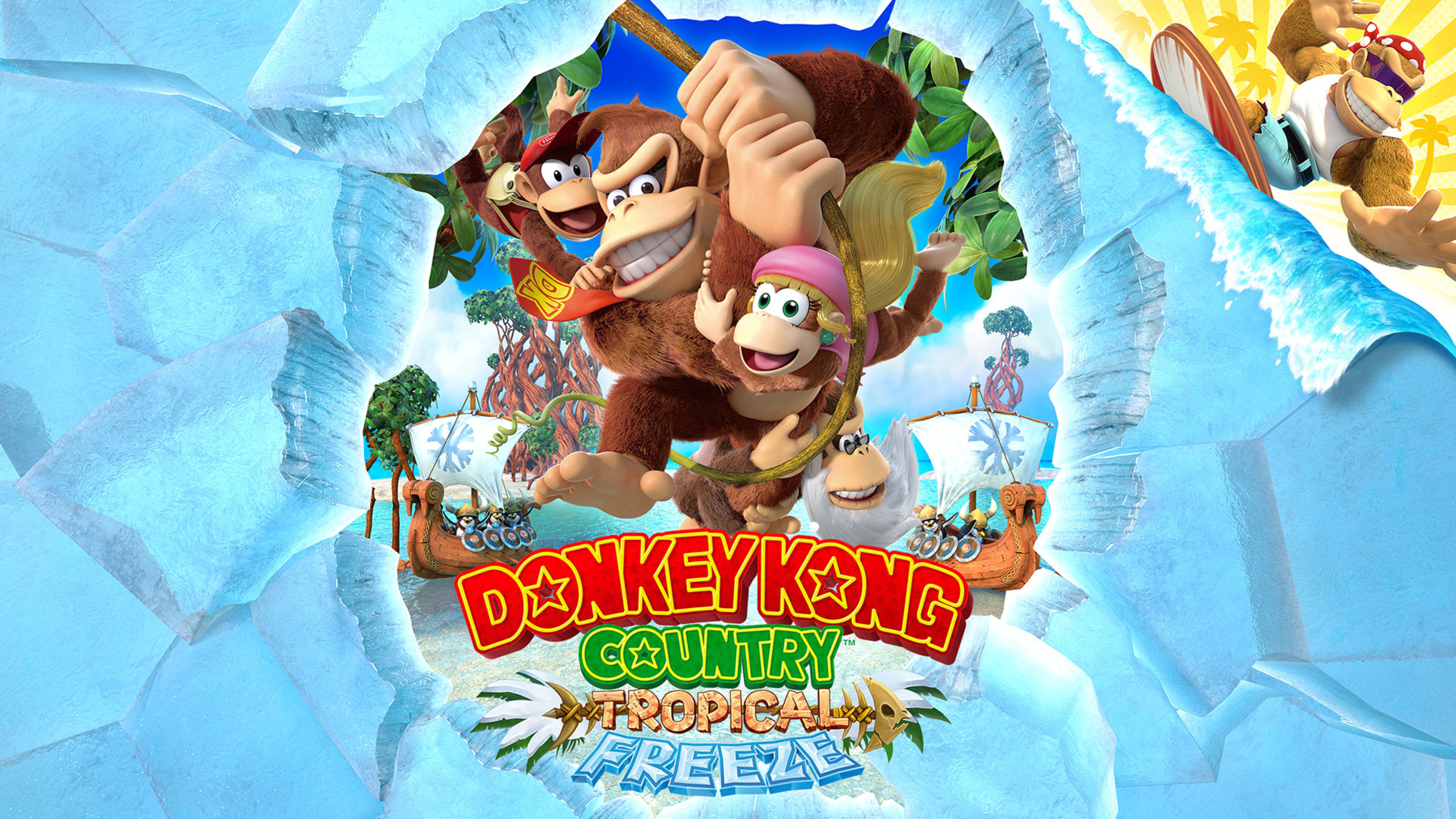 Donkey Kong Country Tropical Freeze Edición Estándar para Nintendo switch  Juego Físico