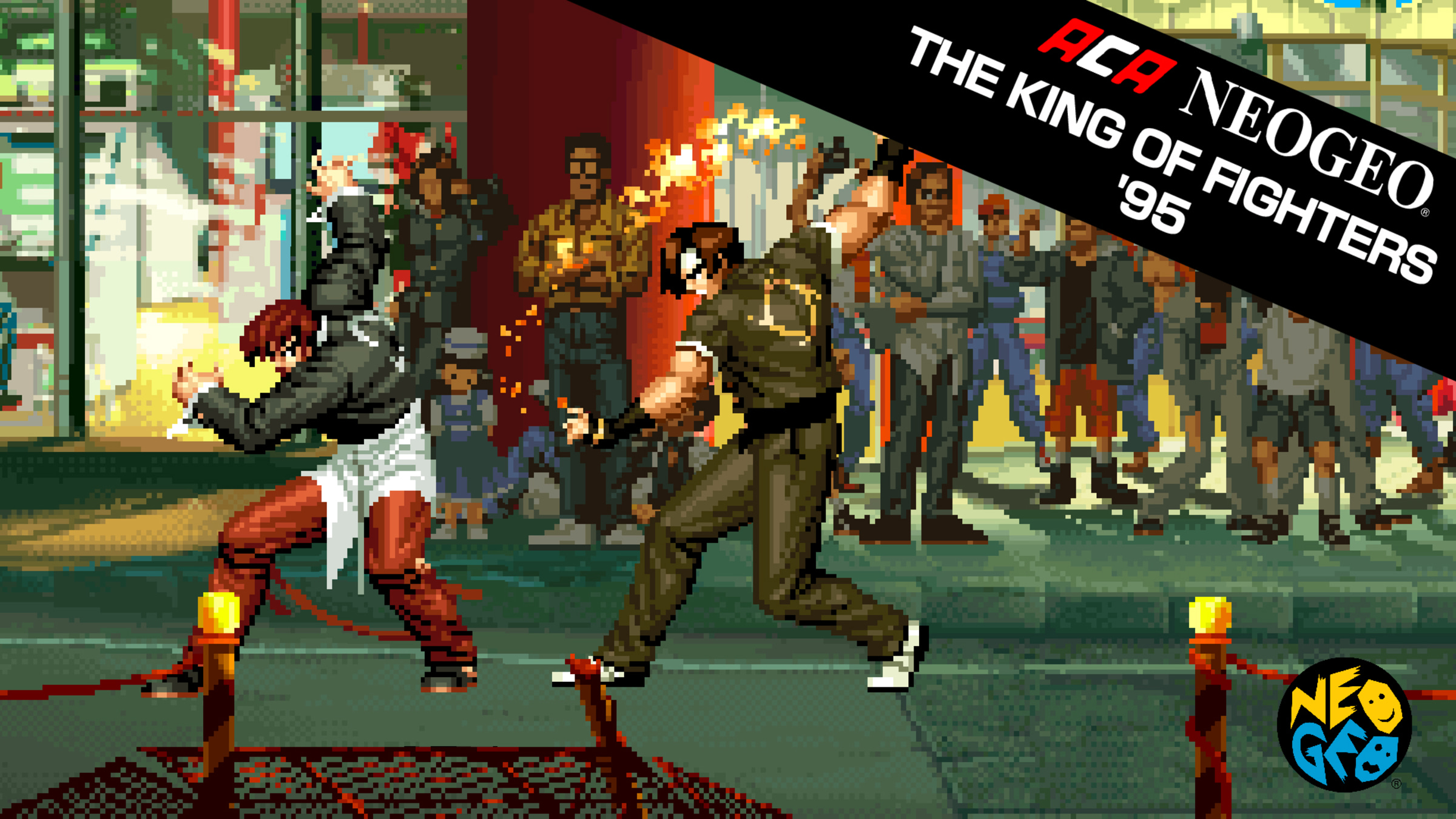 柔らかい ACA NEOGEO Switch Nintendo for '95 FIGHTERS OF KING THE アクション
