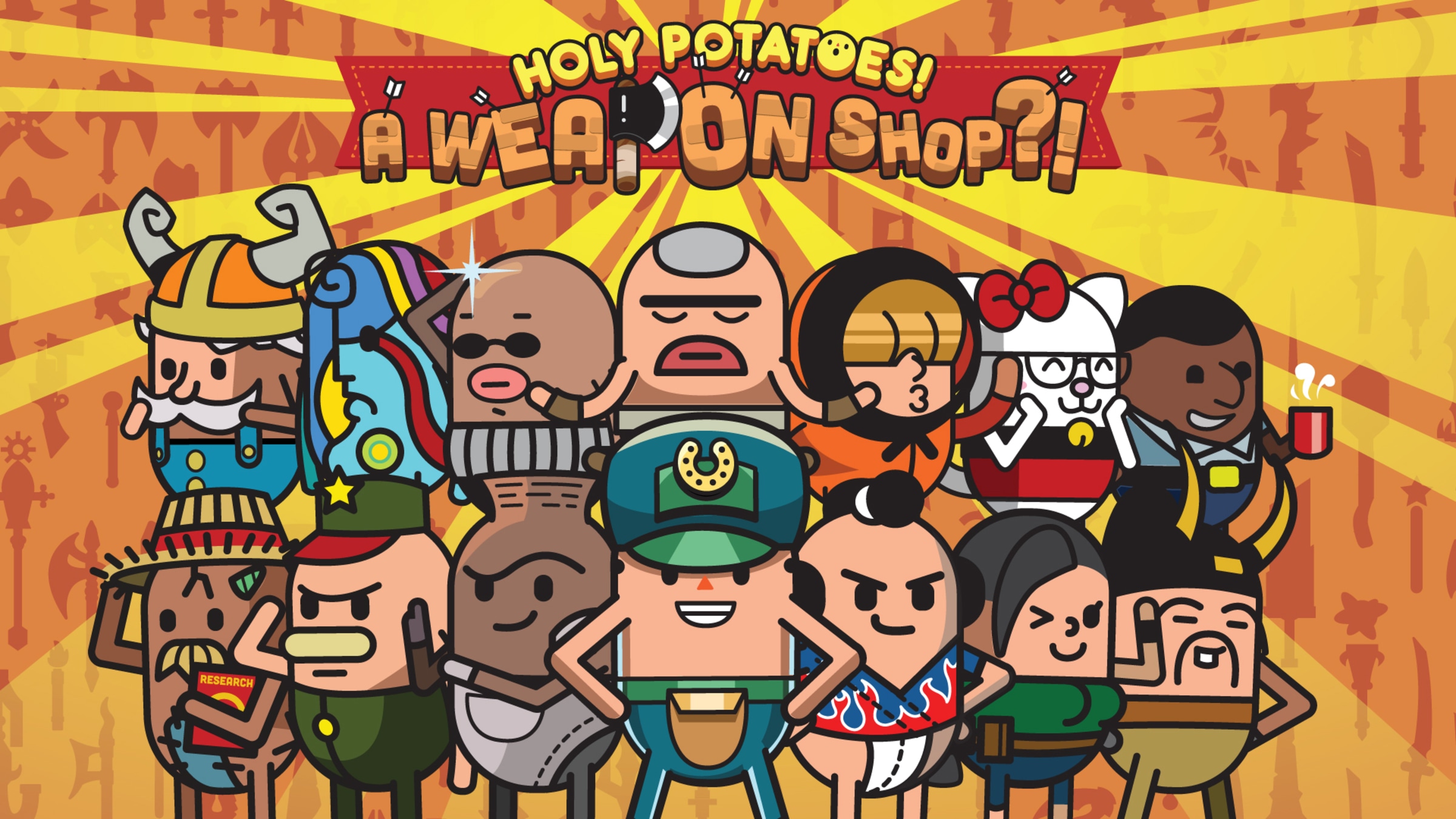 Holy potatoes. Holy Potatoes a Weapon shop.