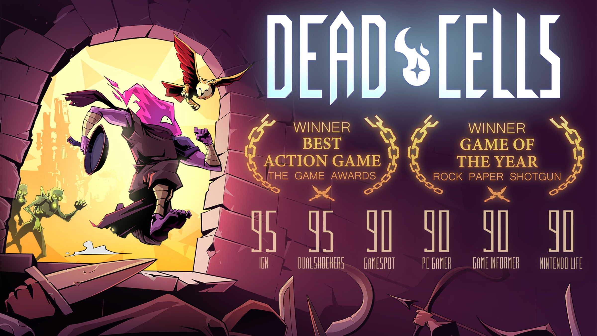 Nintendo Switch Game Deals - Dead Cells - 2018's Action Game of the Year -  Stander Edition - games Cartridge Physical Card