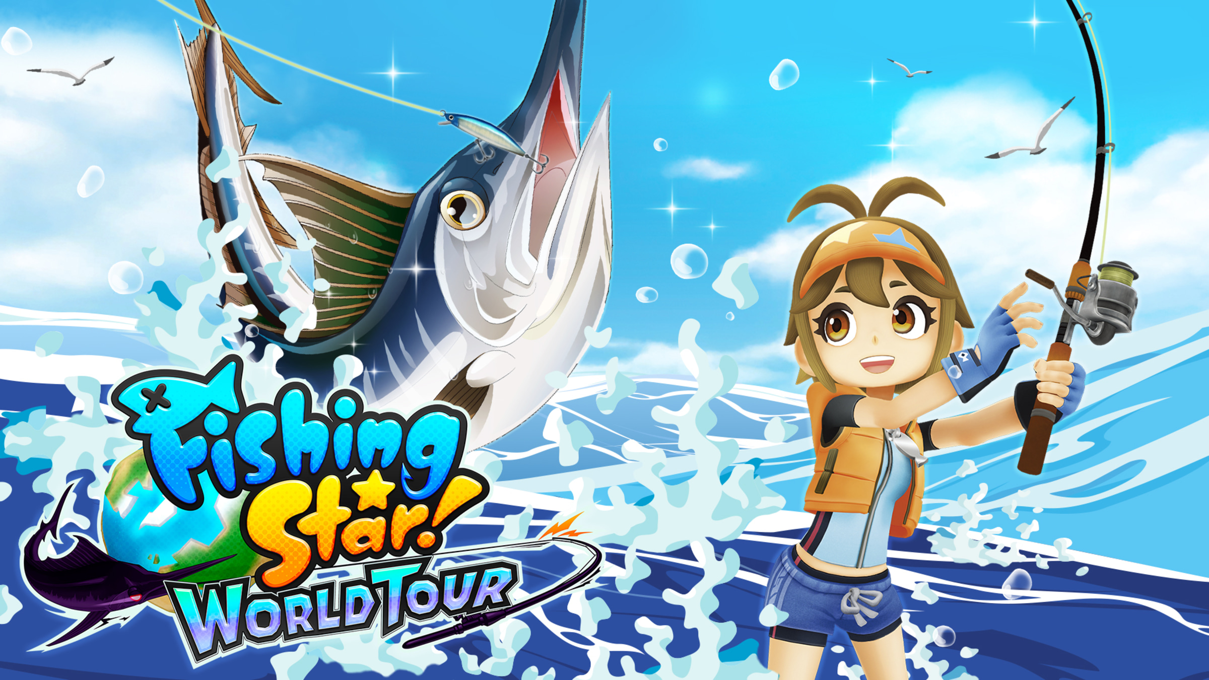 爆買い 英語 Star Fishing World Nintendo - Switch Nintendo for Tour ニンテンドースイッチソフト