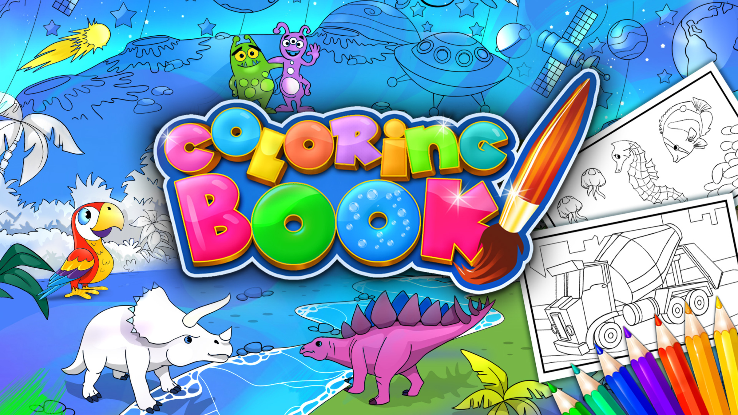 Coloring Book, Aplicações de download da Nintendo Switch, Jogos