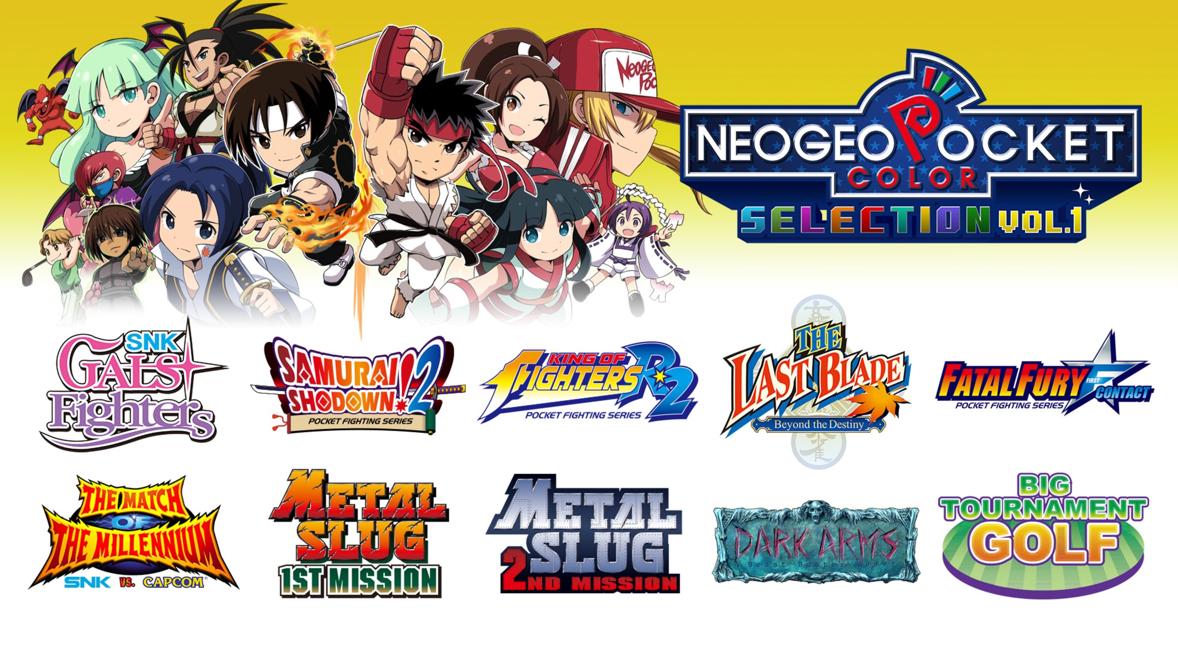 【信頼】 POCKET VOL.1 COLOR Switch Nintendo NEOGEO SELECTION Nintendo Switch