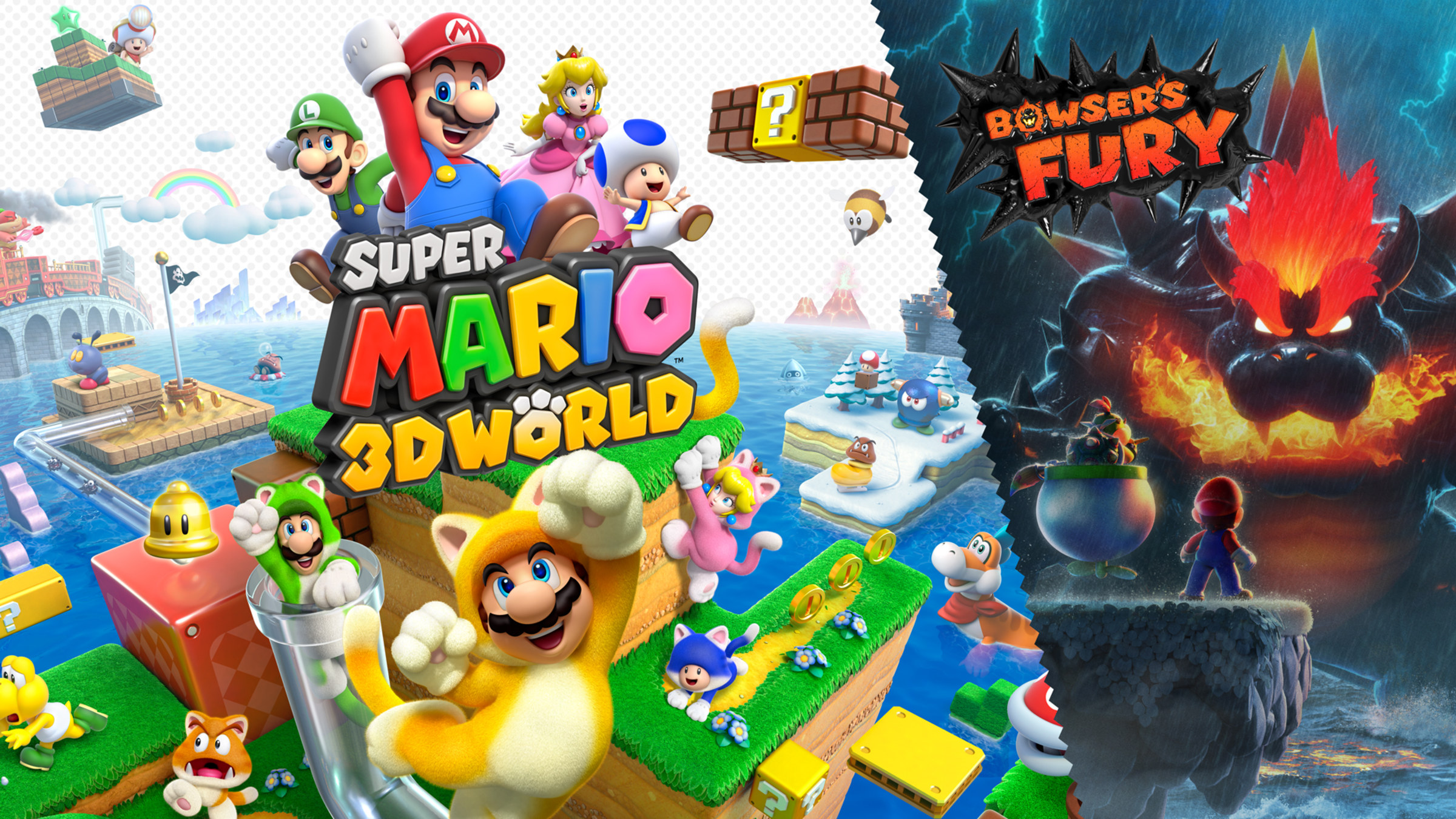 Smaak steeg salon Super Mario™ 3D World + Bowser's Fury for Nintendo Switch - Nintendo  Official Site