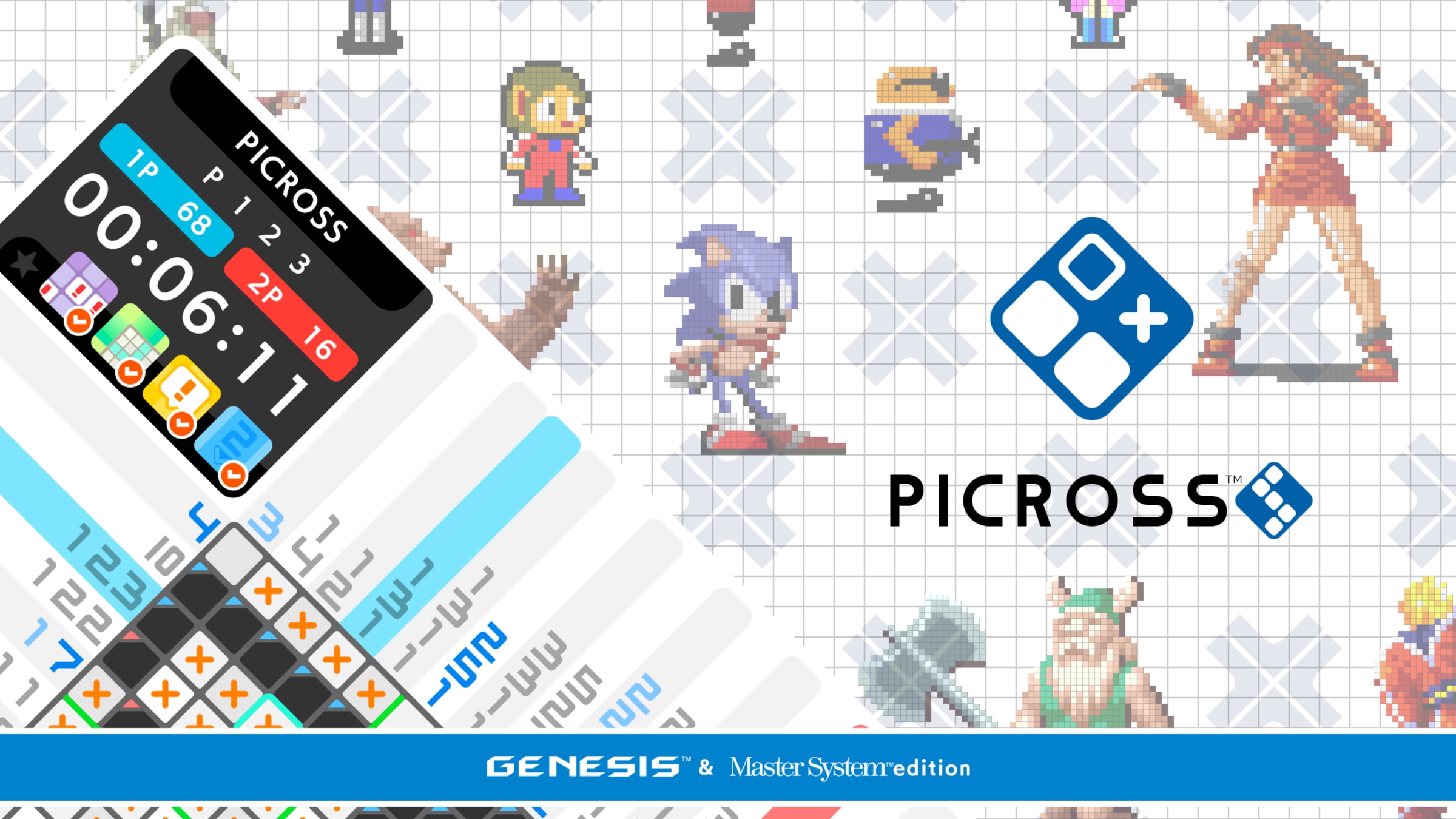 PICROSS S GENESIS & Master System edition