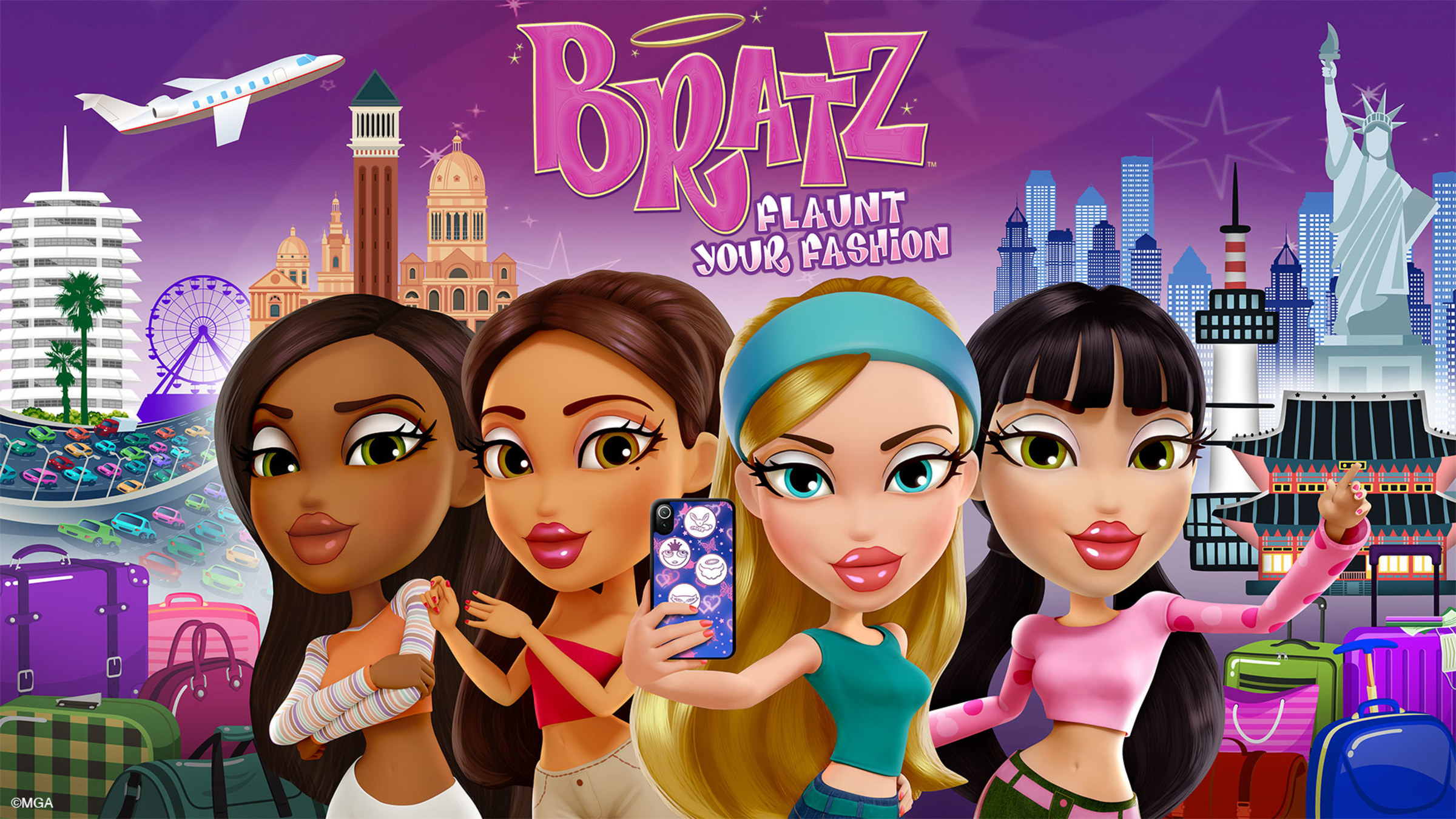 BRATZ MAKEOVER GAME jogo online gratuito em