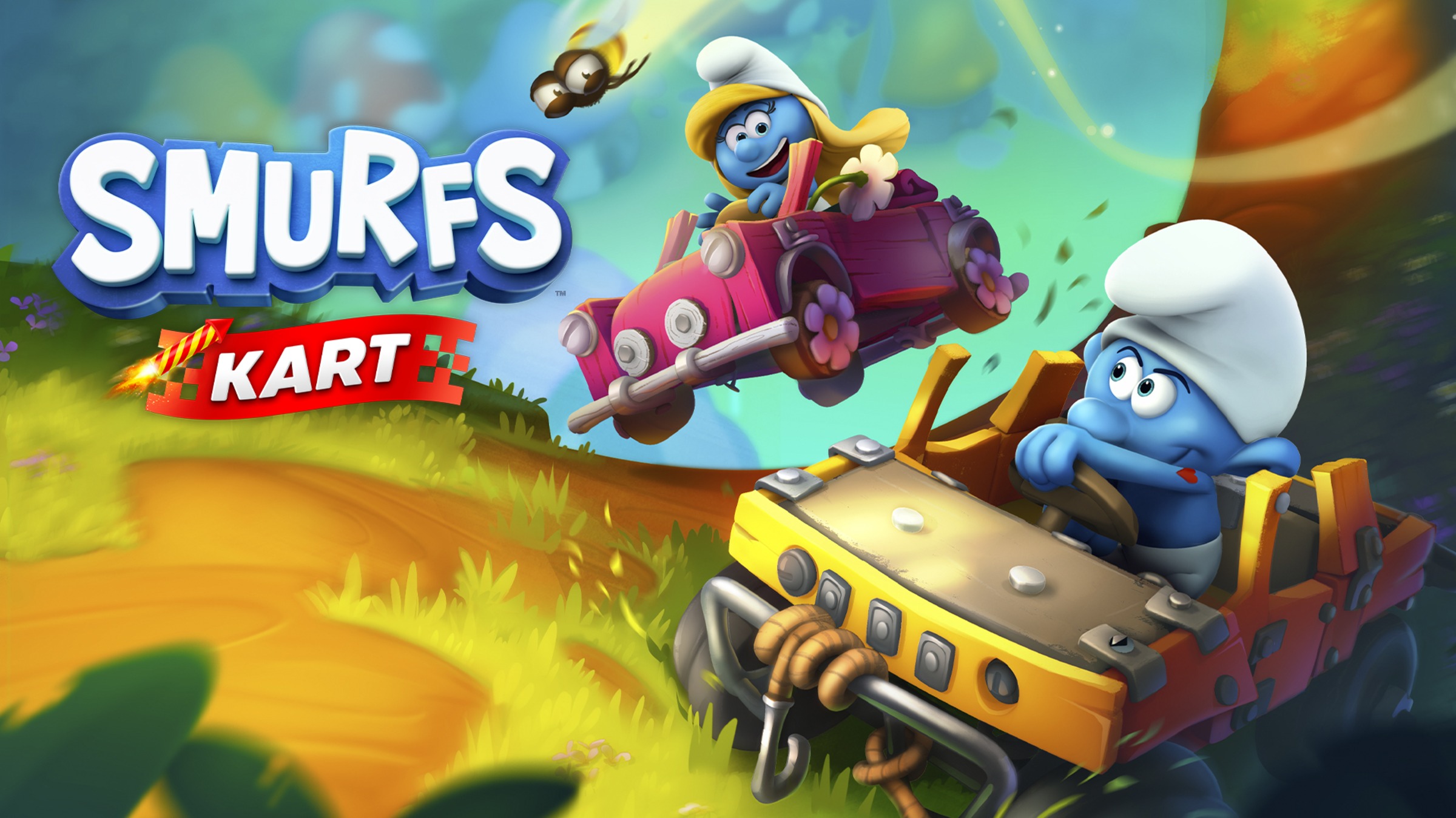 JOGO PS5 SMURFS KART - USADO