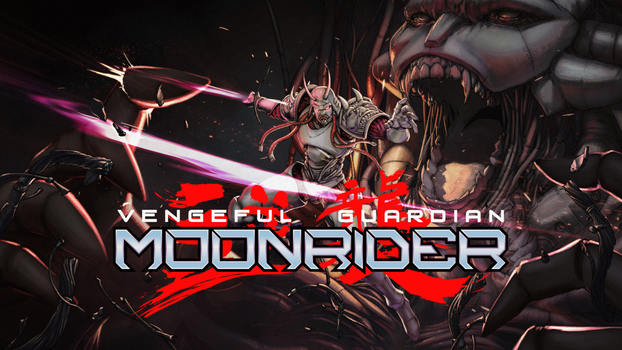 VENGEFUL GUARDIAN: MOONRIDER New NINTENDO SWITCH Game EU Release Moon Rider