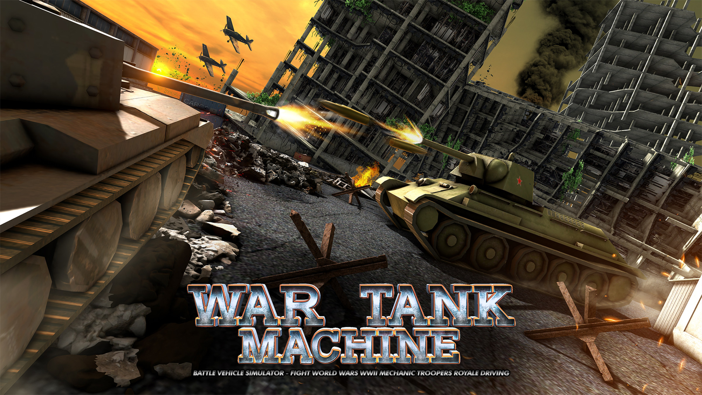 War Tank Machine Battle Vehicle Simulator - Fight World Wars WWII Mechanic  Troopers Royale Driving for Nintendo Switch - Nintendo Official Site