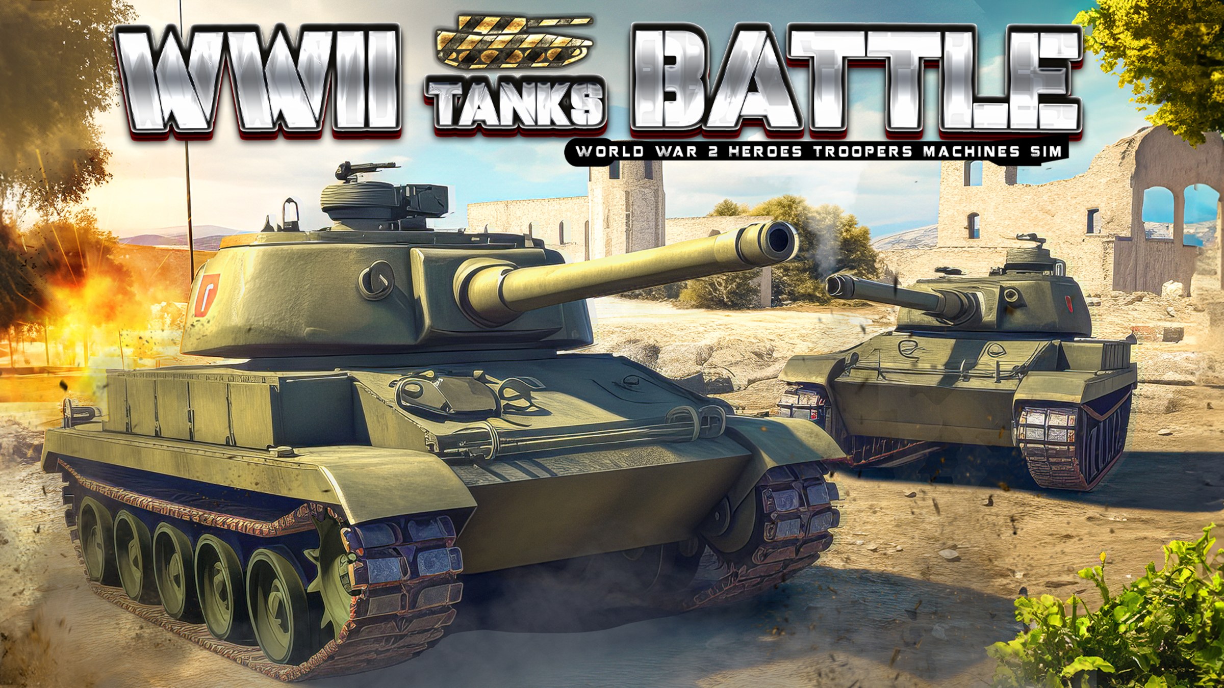 Battle tanks