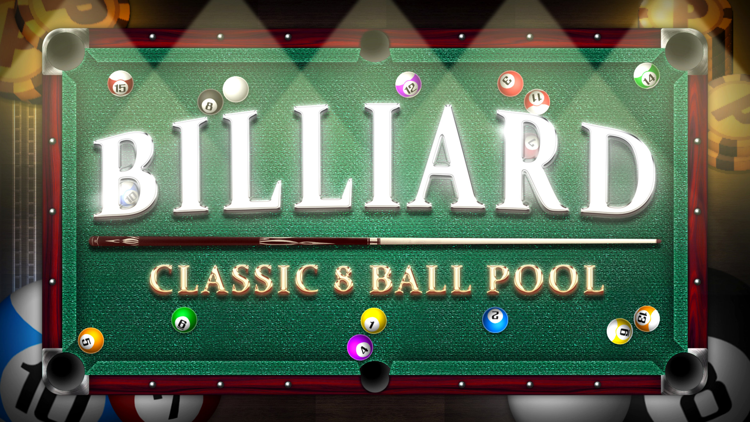 Play 8 Ball Billiards Classic Game Here - A Billiards Game on