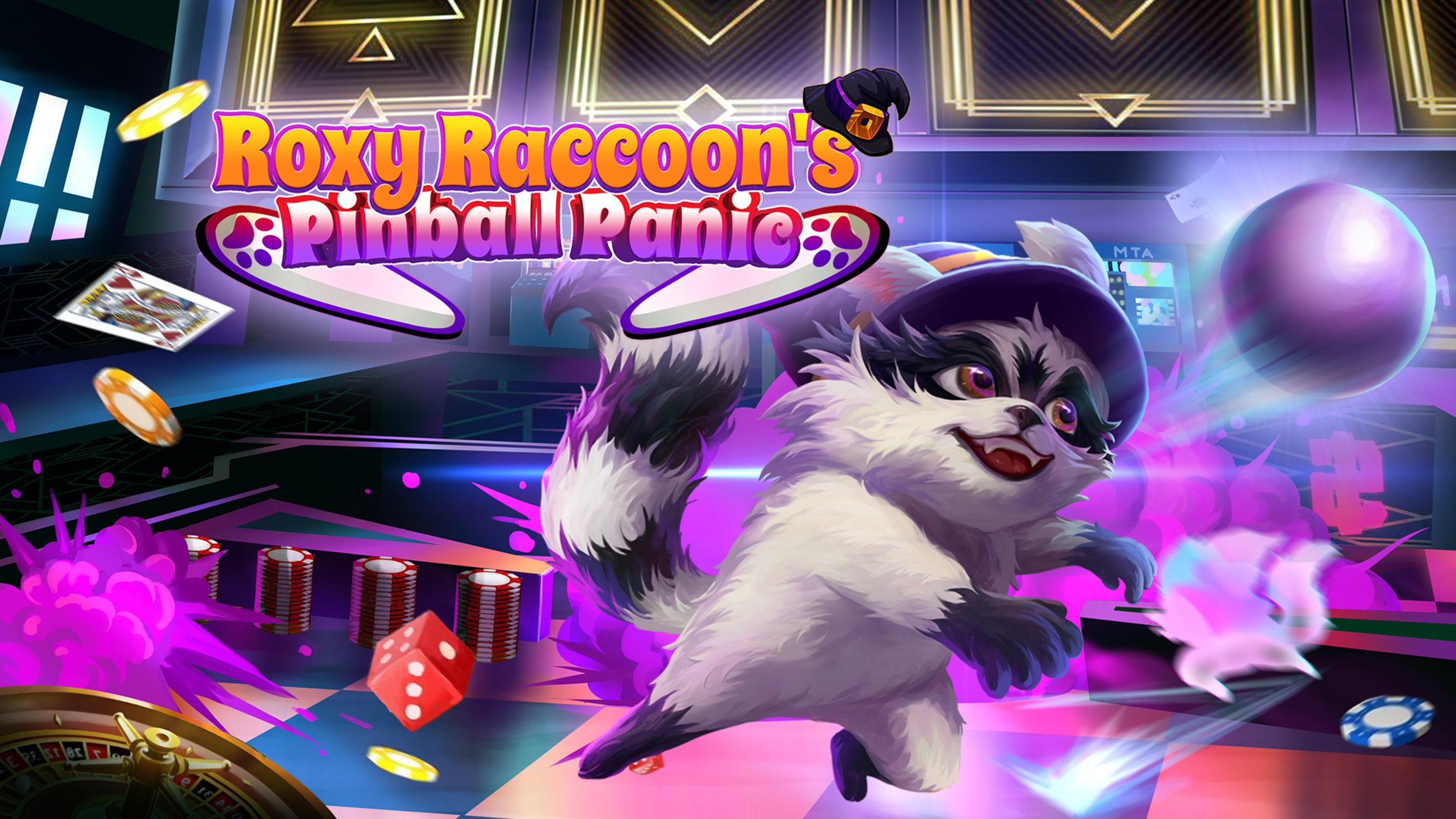 Roxy Raccoon's Pinball Panic for Nintendo Switch - Nintendo Official Site