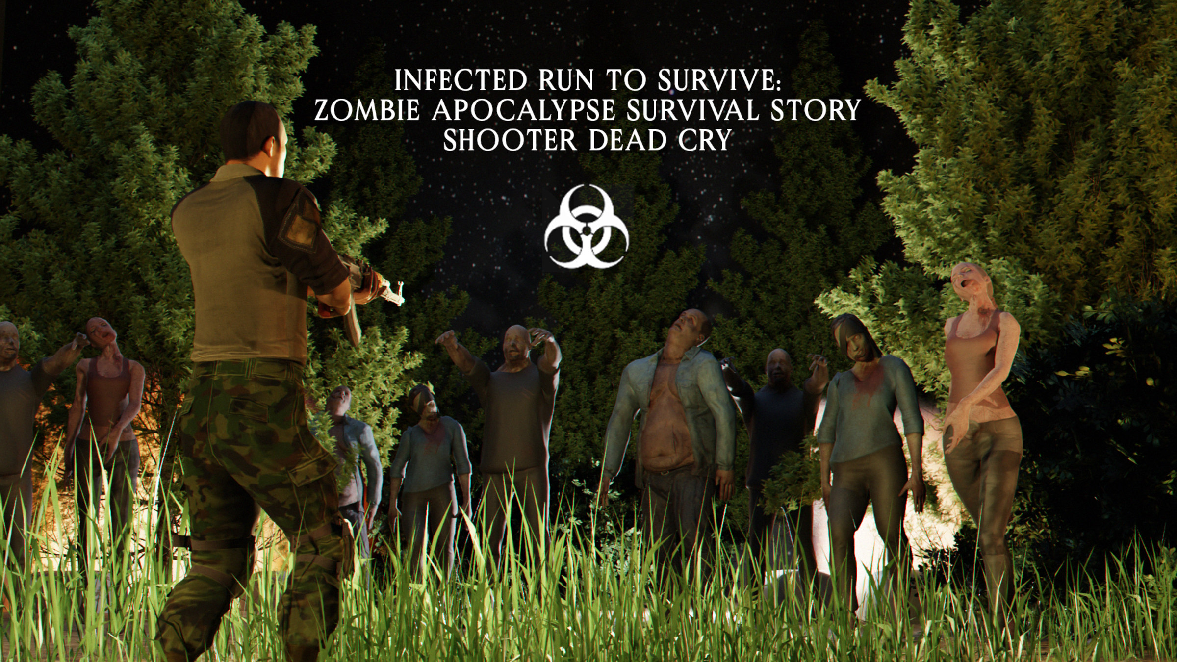 Infected run to Survive: Zombie Apocalypse Survival Story Shooter Dead Cry, Aplicações de download da Nintendo Switch, Jogos