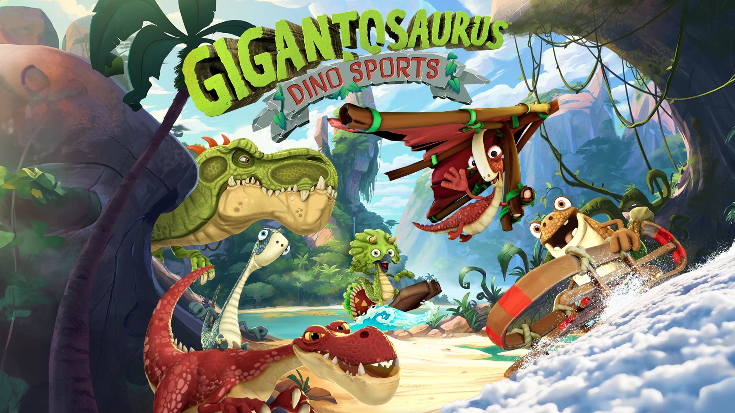 【限定製作】 Gigantosaurus: Dino Sports for Nintendo Switch - Nintendo Nintendo Switch