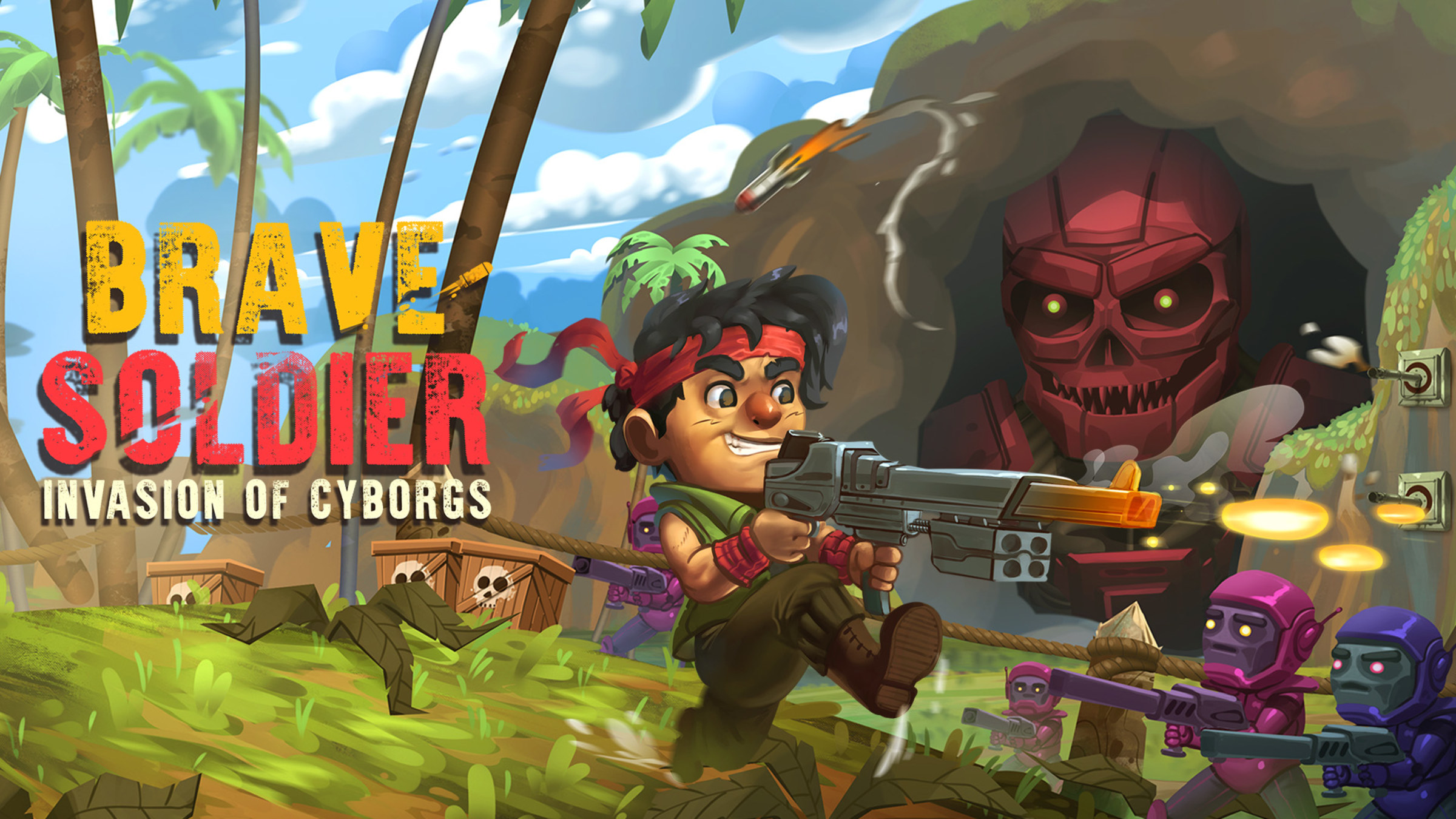 Brave Soldier - Invasion of Cyborgs for Nintendo Switch - Nintendo