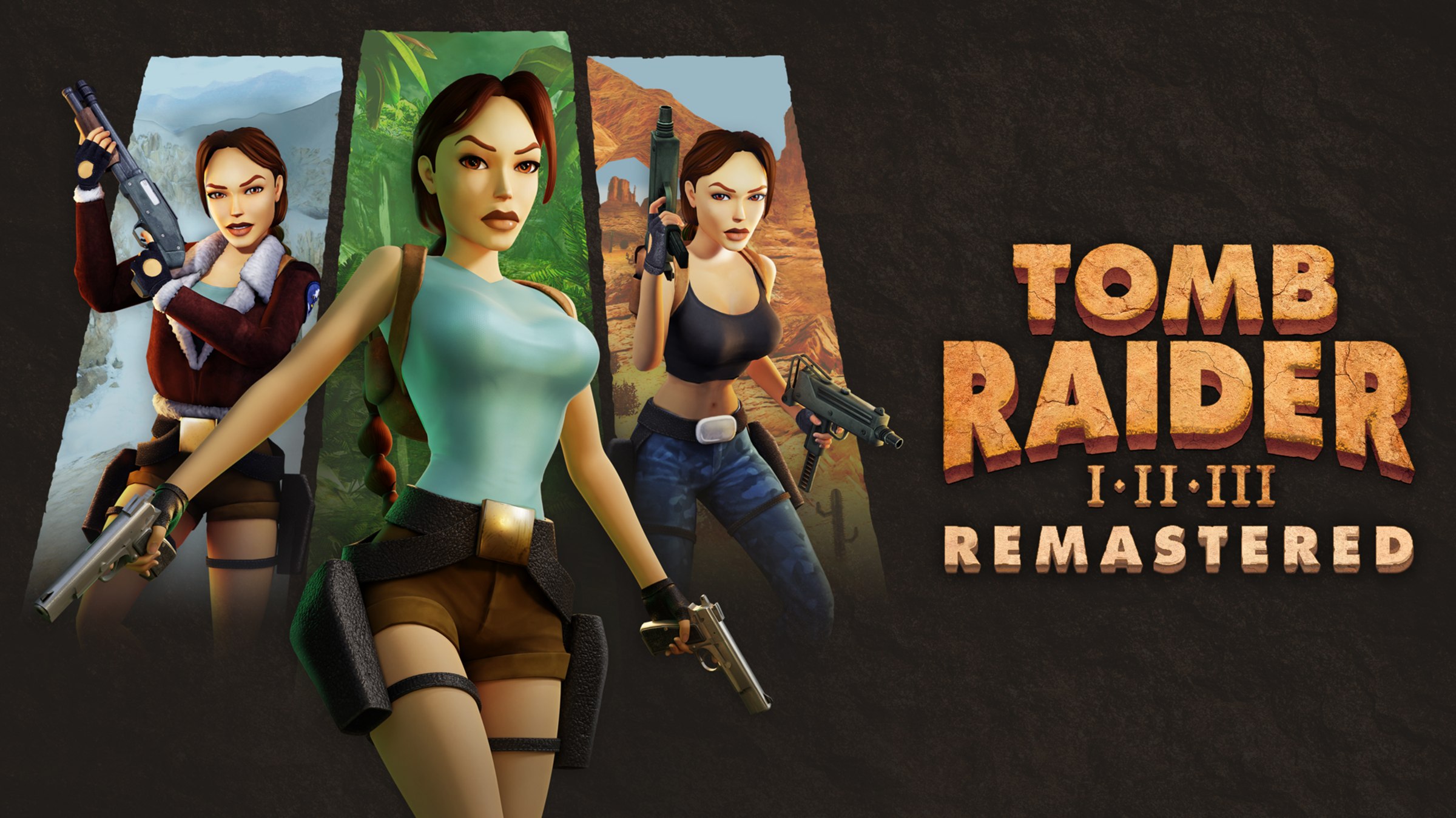 Tomb Raider I-III Remastered Starring Lara Croft for Nintendo