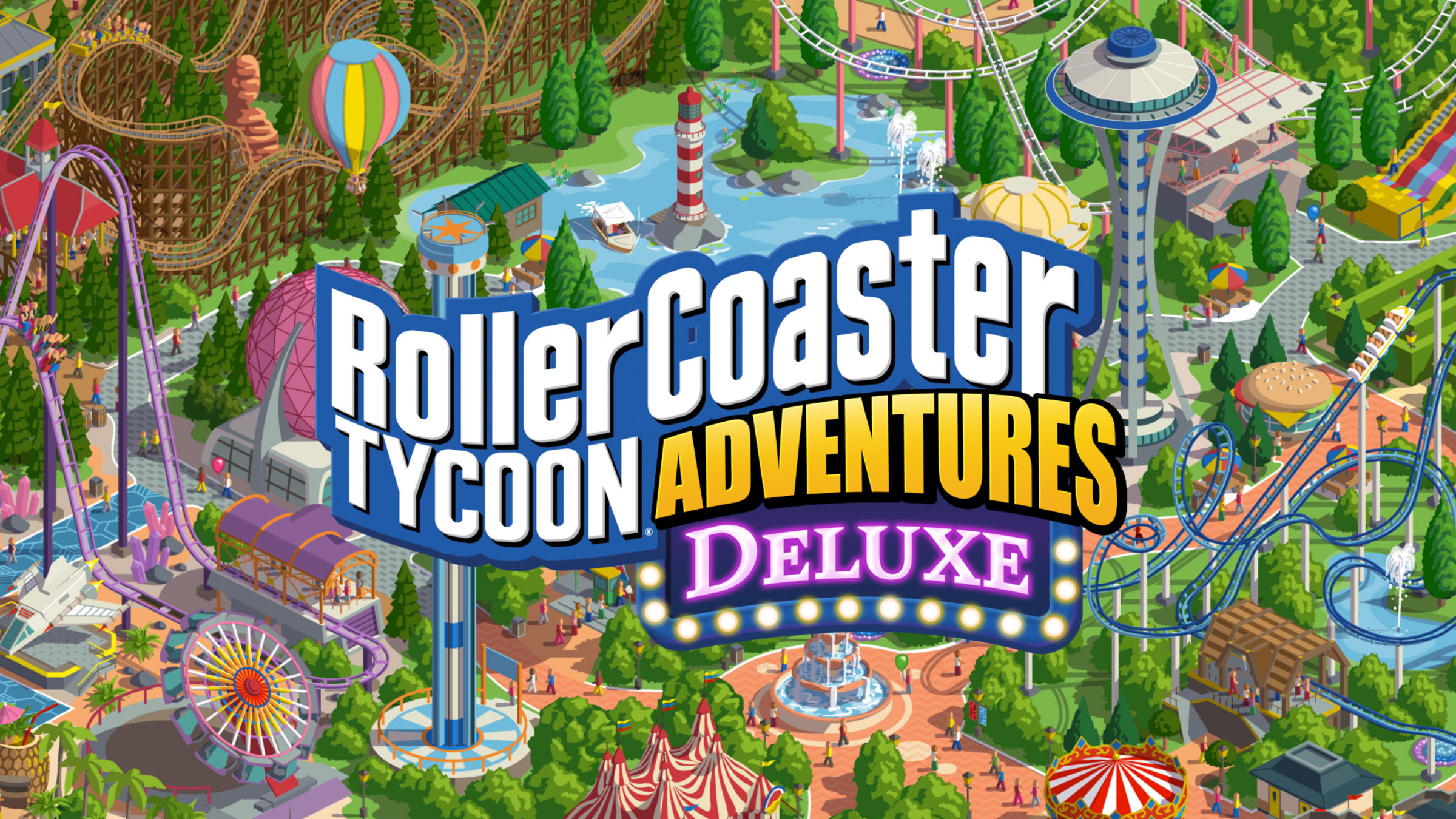 Nintendo switch game rollercoaster tycoon adventures 2025