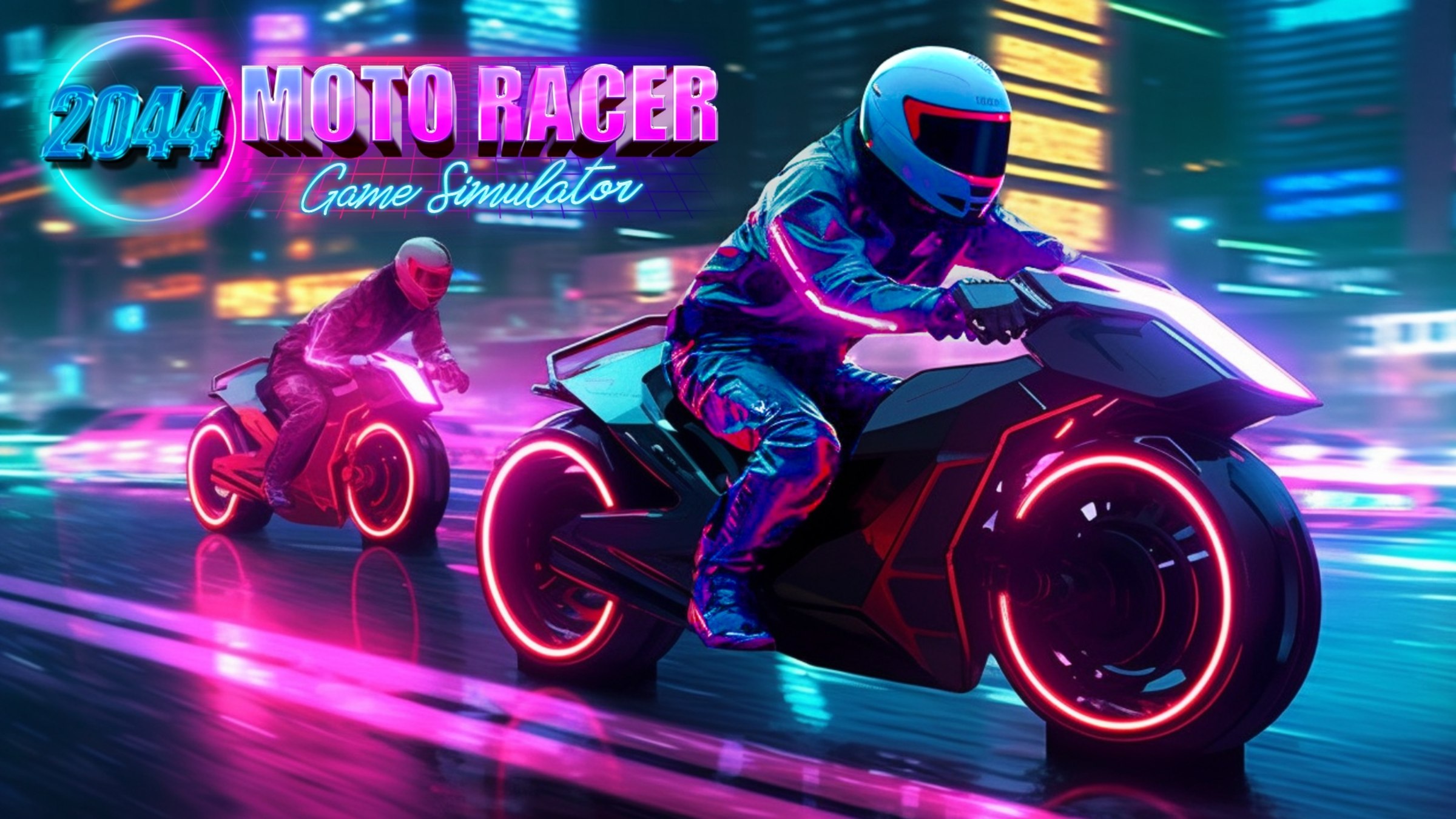 Moto Racer 2044 Game Simulator