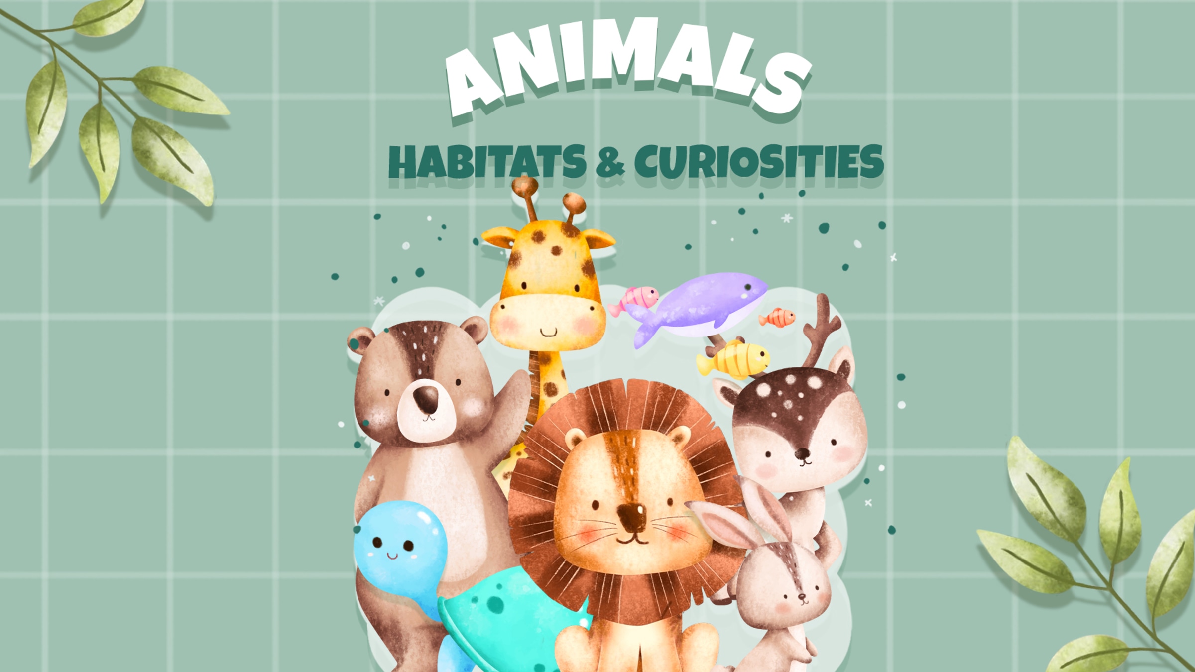 Animals Habitats and Curiosities for Nintendo Switch Nintendo