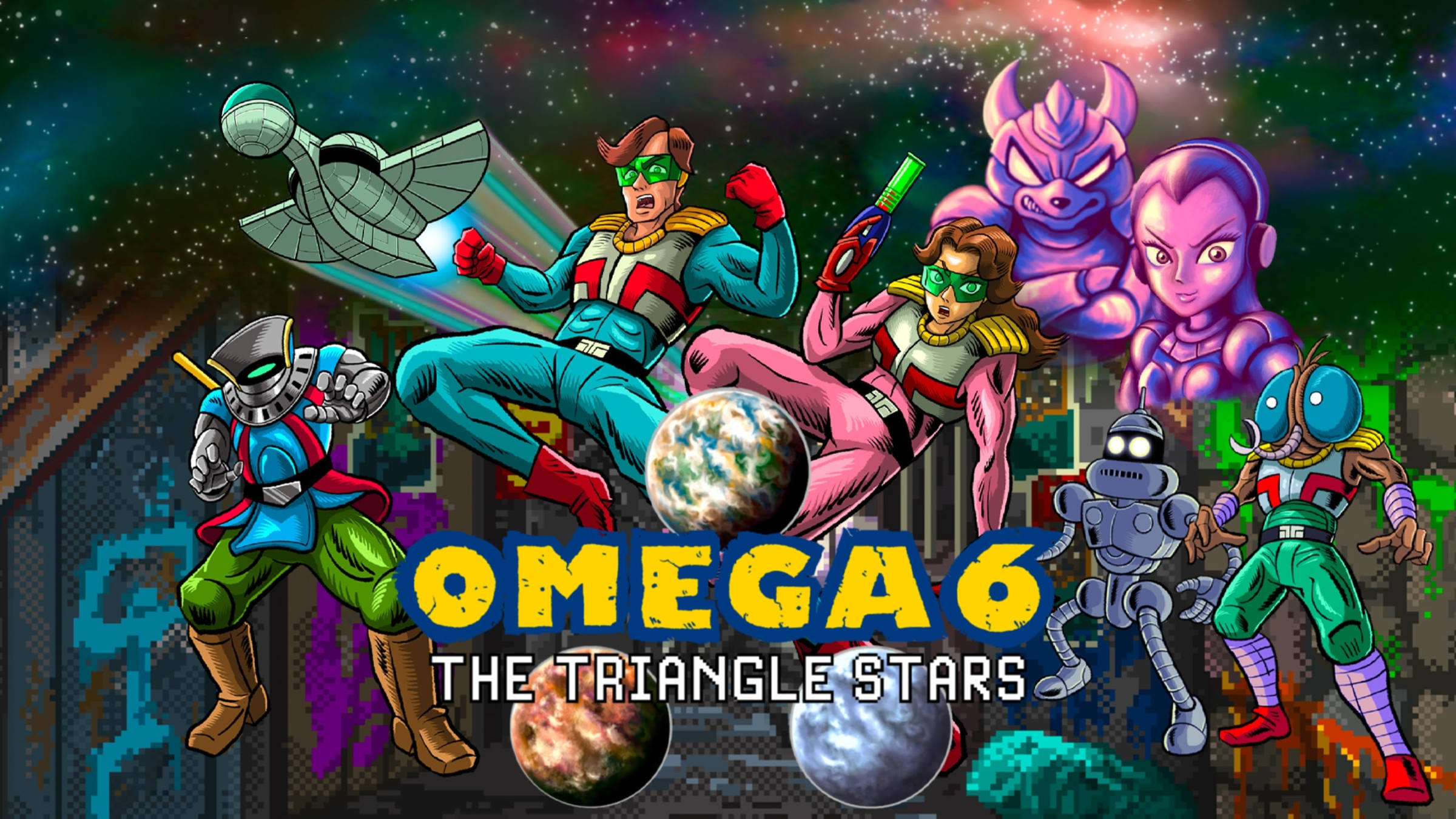 OMEGA 6: The Triangle Stars (Switch) – Limited Run Games