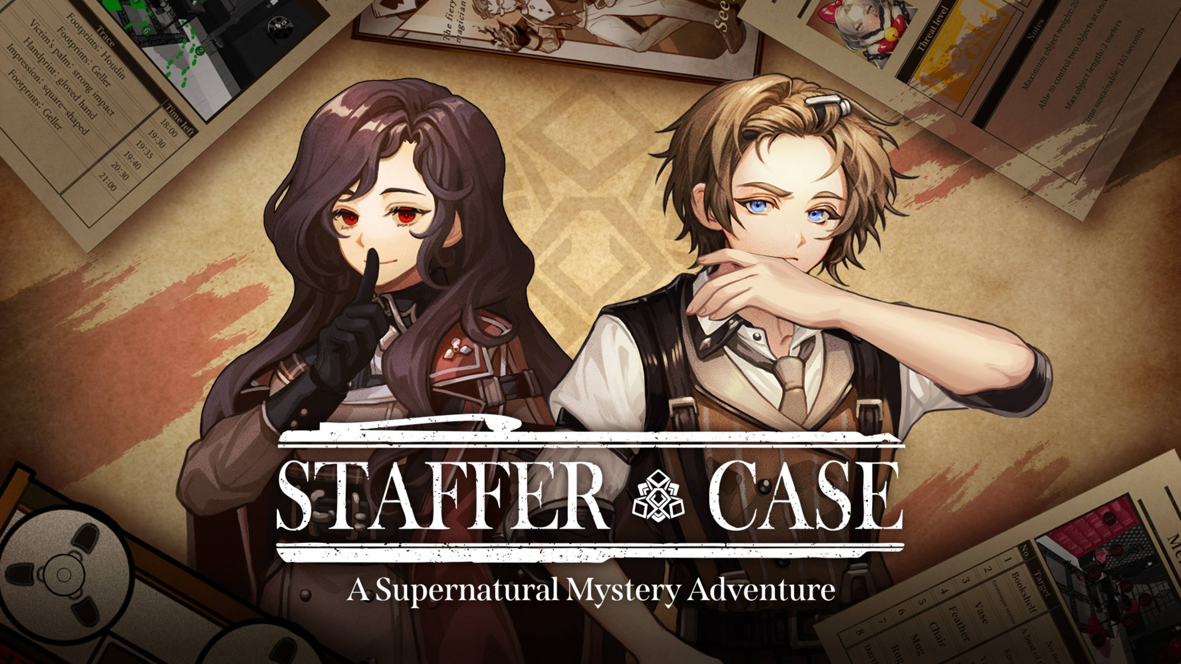 Staffer Case: A Supernatural Mystery Adventure for Nintendo
