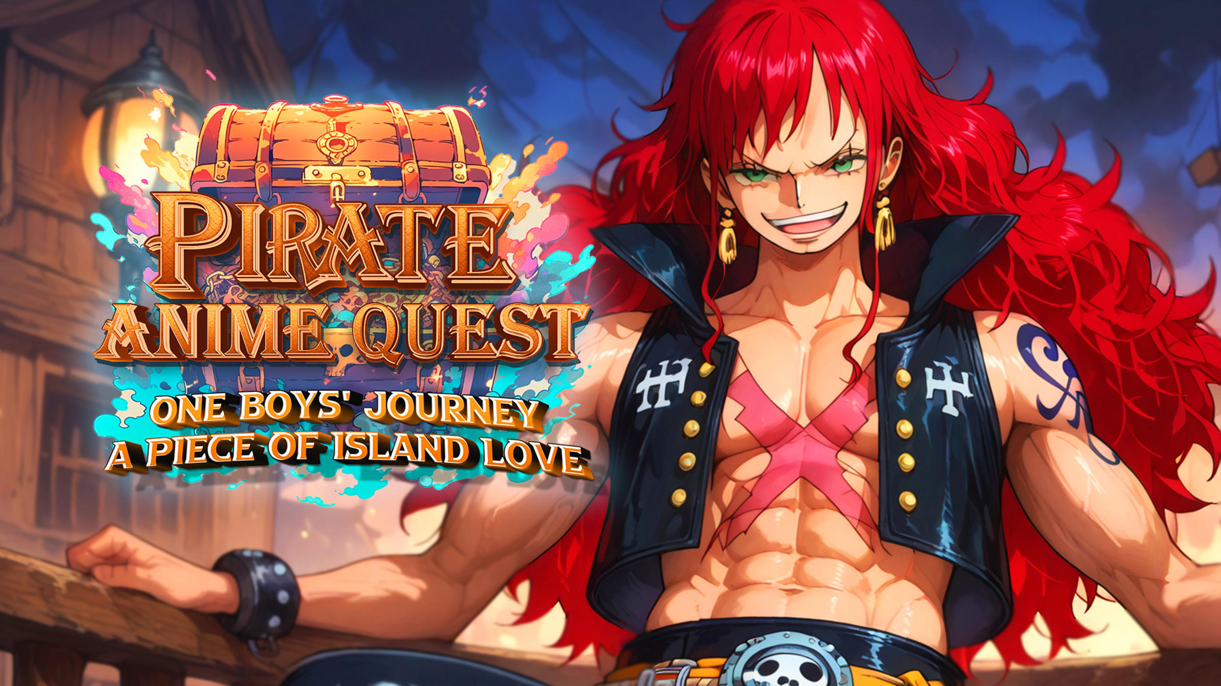 Pirate Anime Quest: One Boys' Journey, A Piece of Island Love for ...