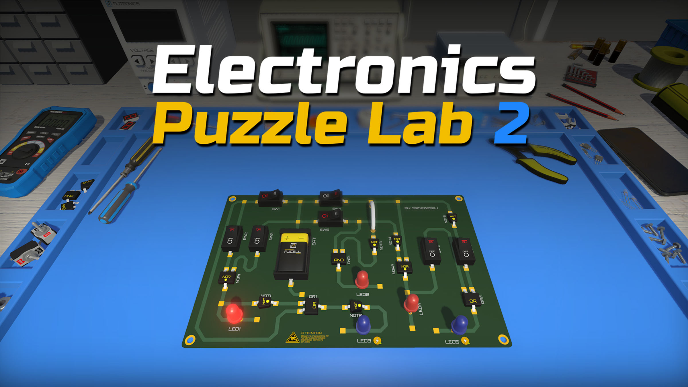 Electronics Puzzle Lab 2 for Nintendo Switch - Nintendo