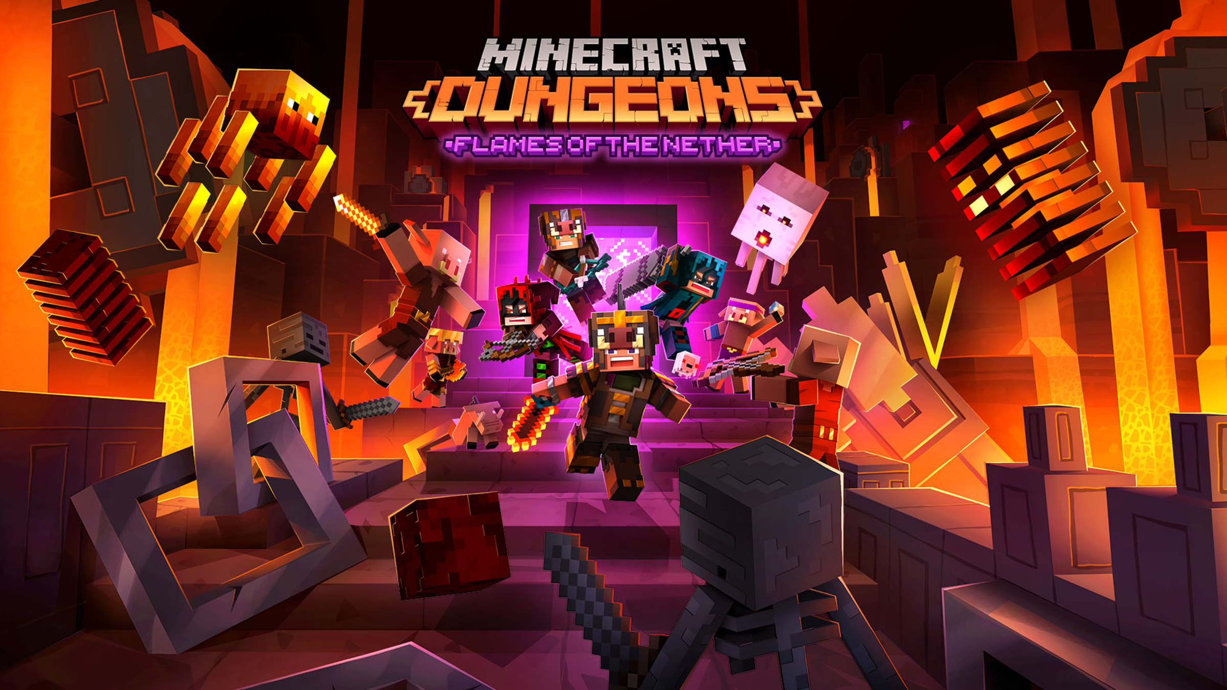 Minecraft Dungeons preview: Adventure around the block