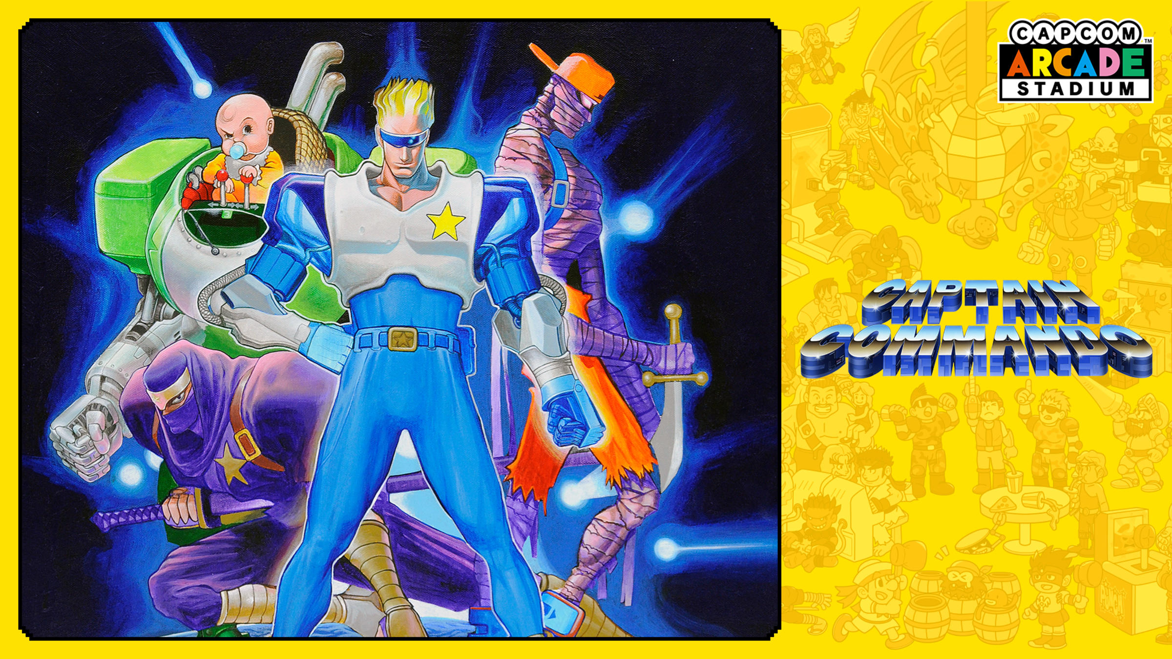 Capcom Arcade Stadium：CAPTAIN COMMANDO for Nintendo Switch
