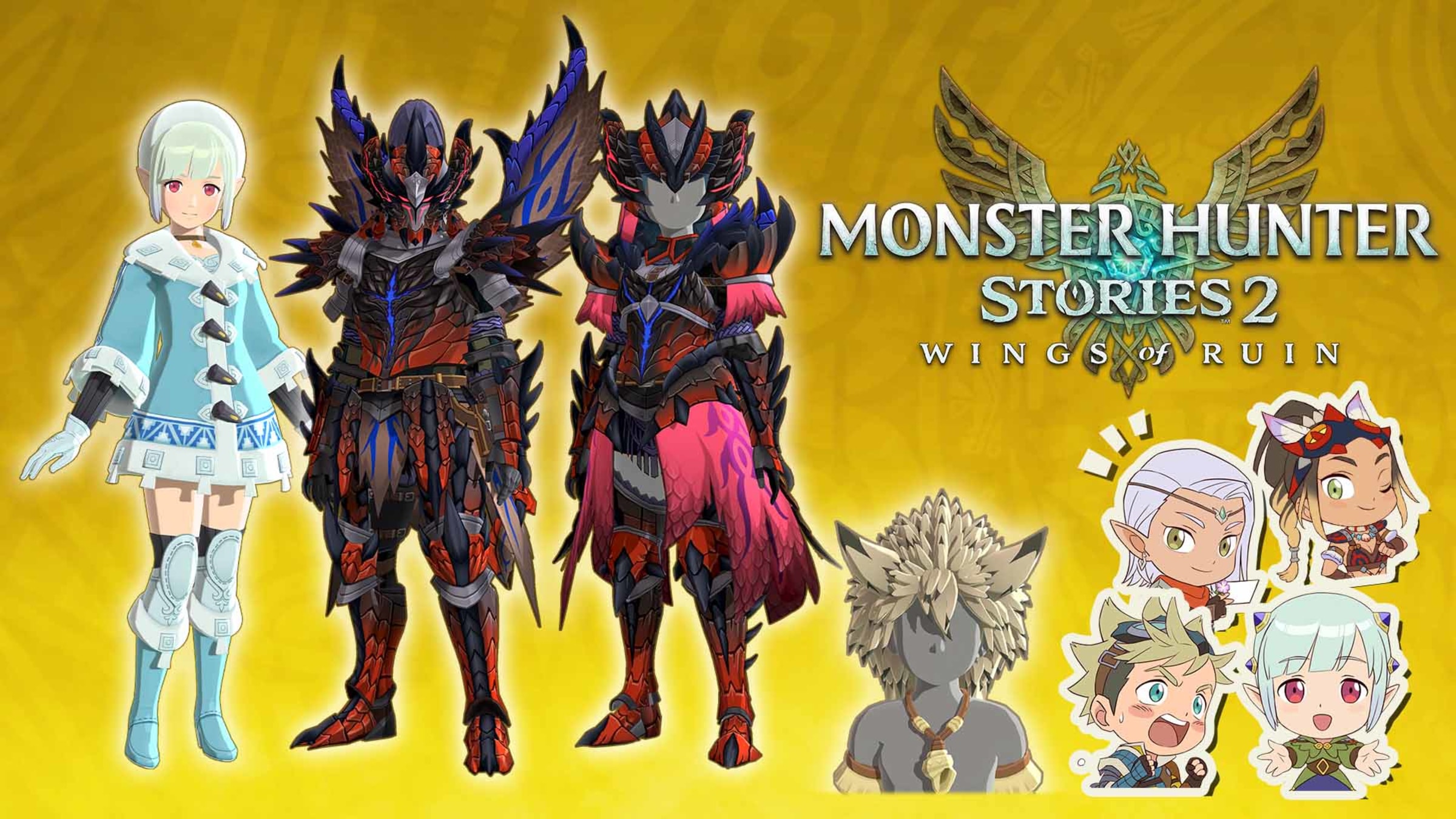 Monster Hunter Stories Ruin Kit 2: - Wings for Site Official Nintendo Deluxe Nintendo Switch of