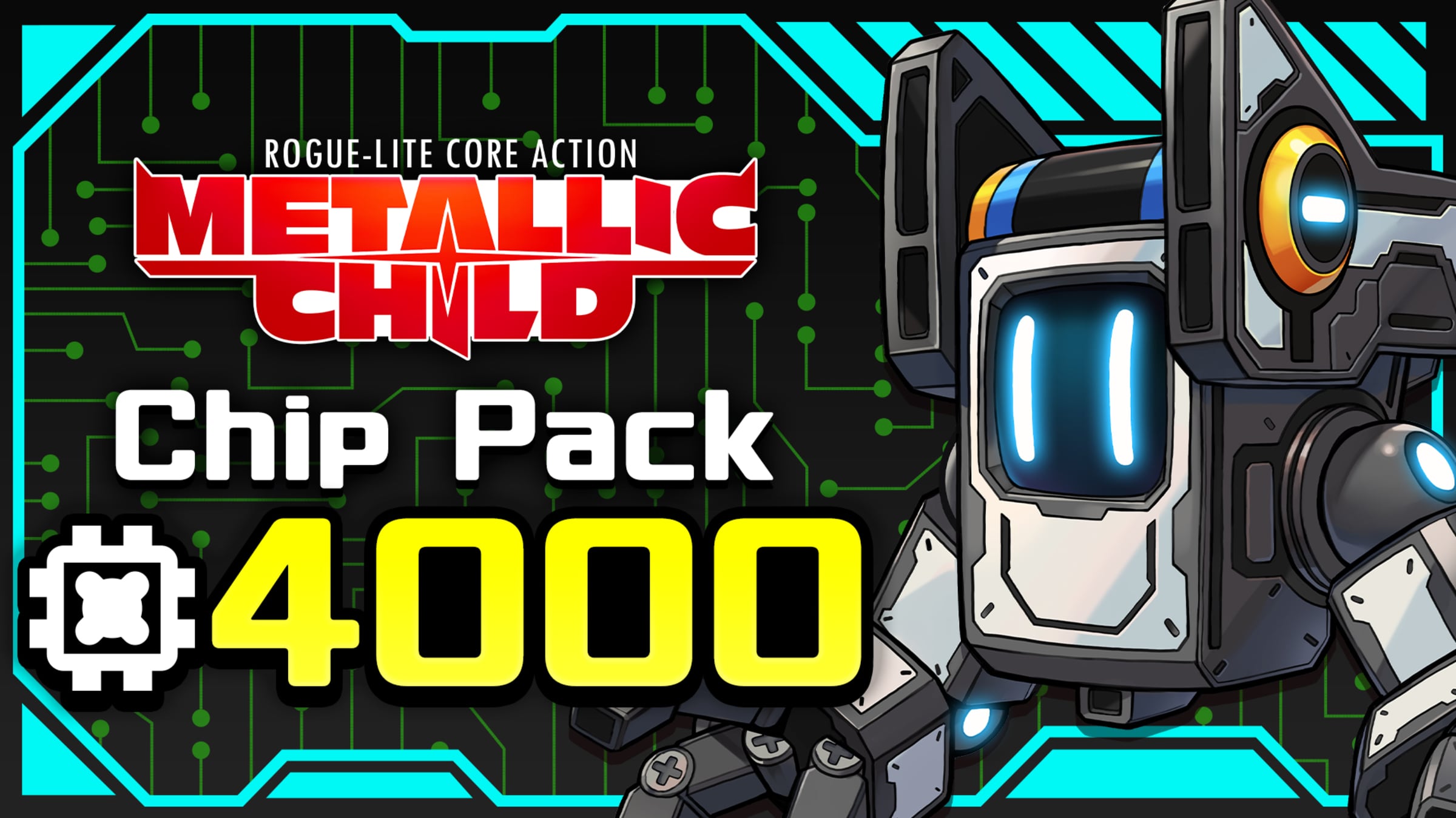 METALLIC CHILD Chip Pack 4000 for Nintendo Switch - Nintendo