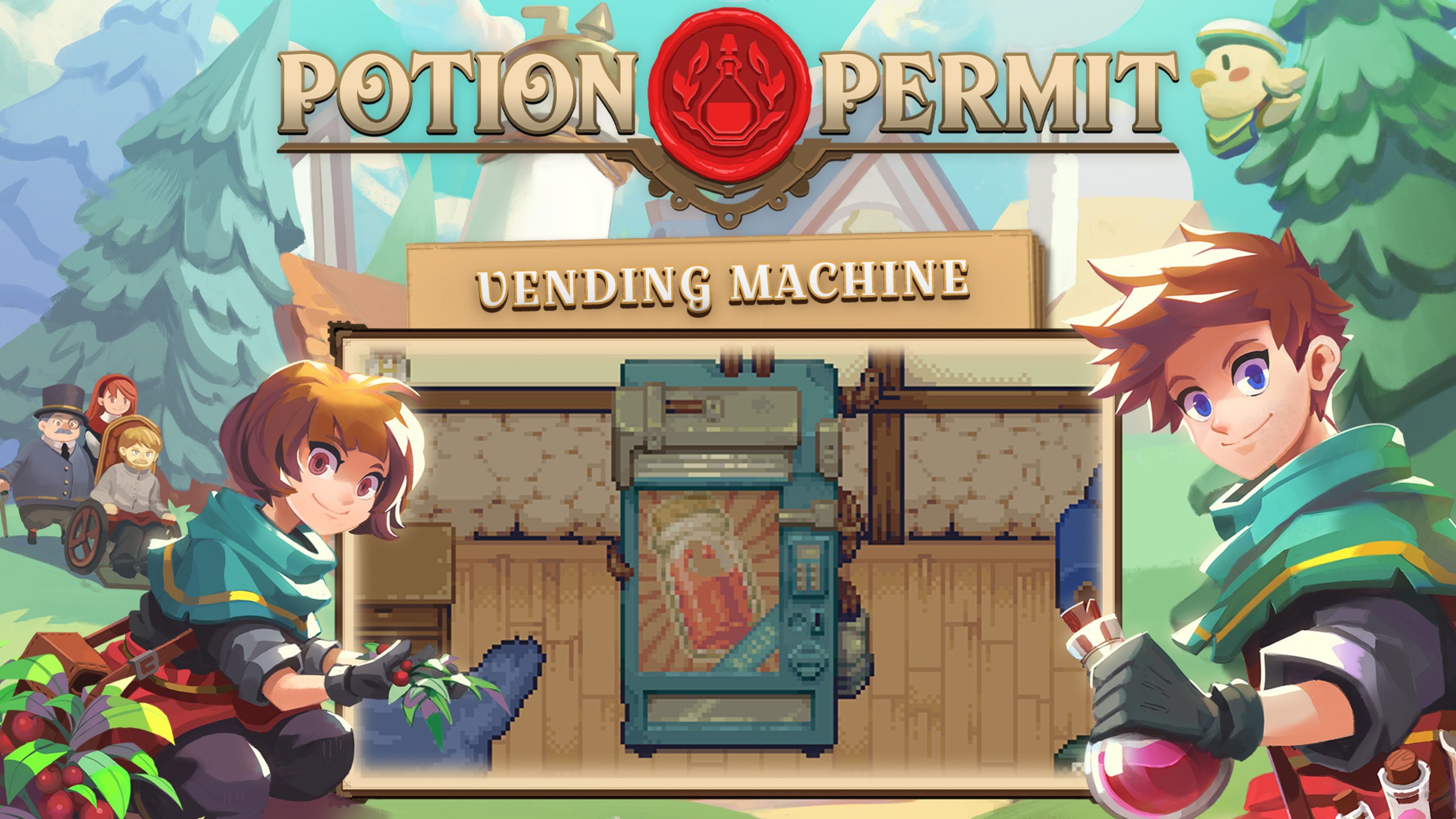Potion Permit Vending Machine para Nintendo Switch Site Oficial da Nintendo para Brasil