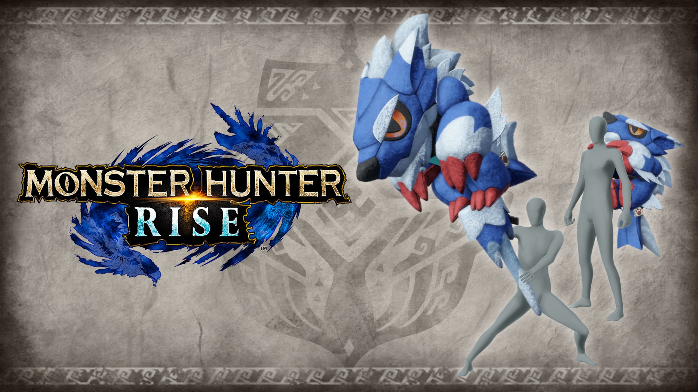 "Stuffed Lunagaron" Hunter layered weapon (Switch Axe) for Nintendo Switch Nintendo Official Site