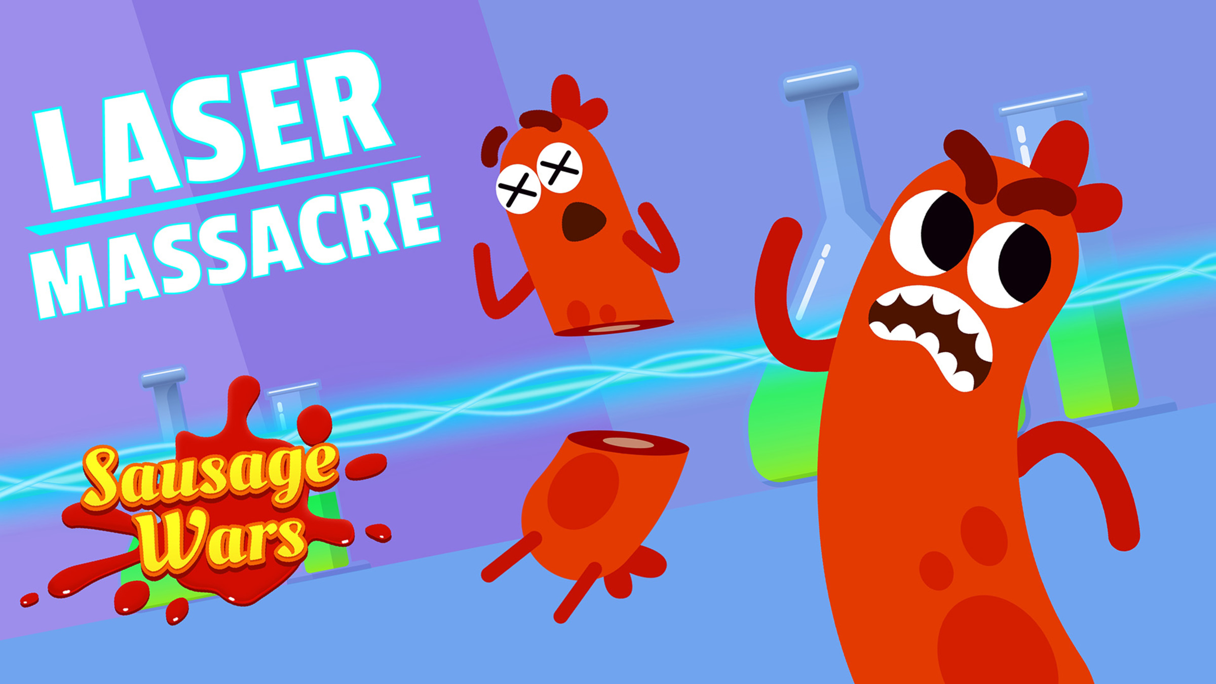 Sausage Wars Laser Massacre for Nintendo Switch Nintendo Official Site