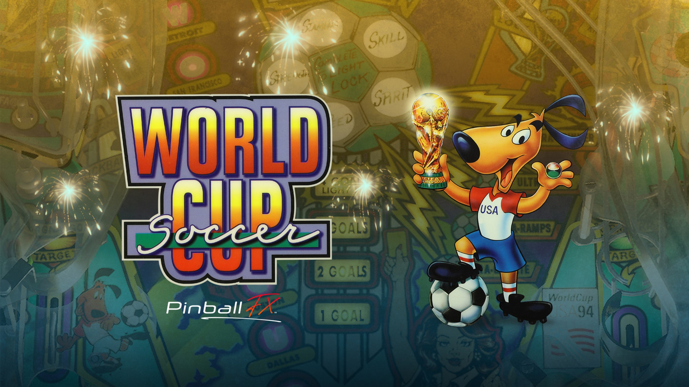 Bally world cup soccer pinball sale